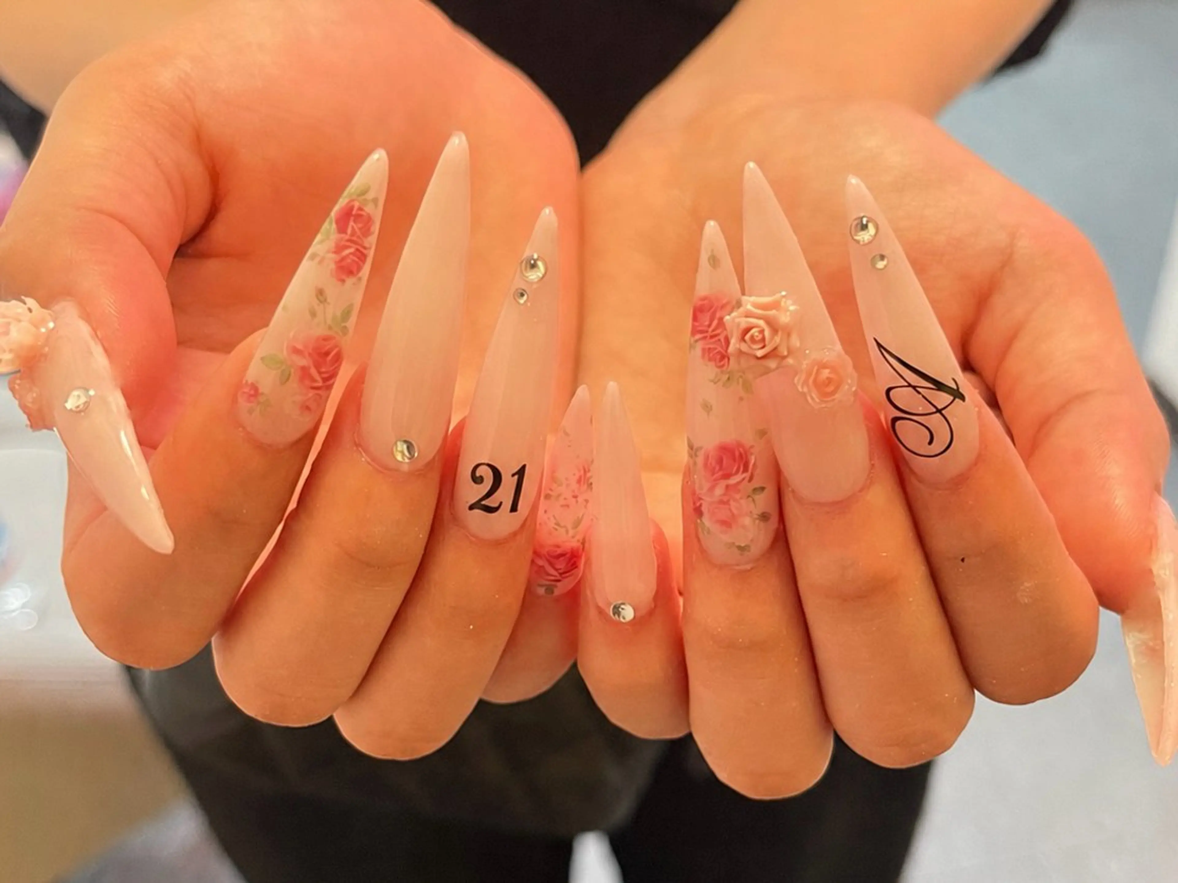 ネイル ボルドー チークネイル 長さ出し フレンチネイル ジェルネイル ハンドネイル Belle Nail Salonのネイルデザイン
