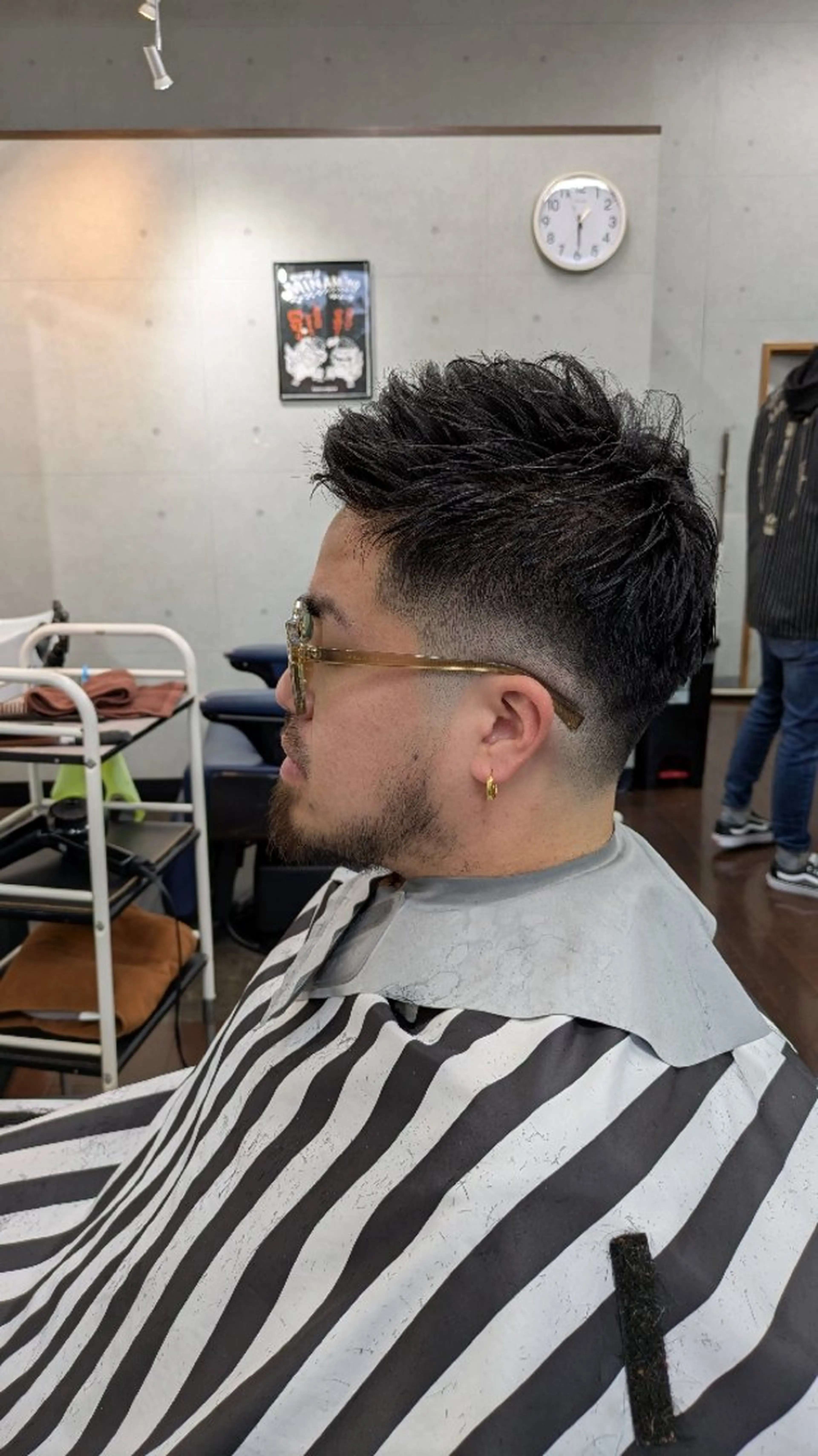 ショート メンズ 金城 宏宜のヘアスタイル