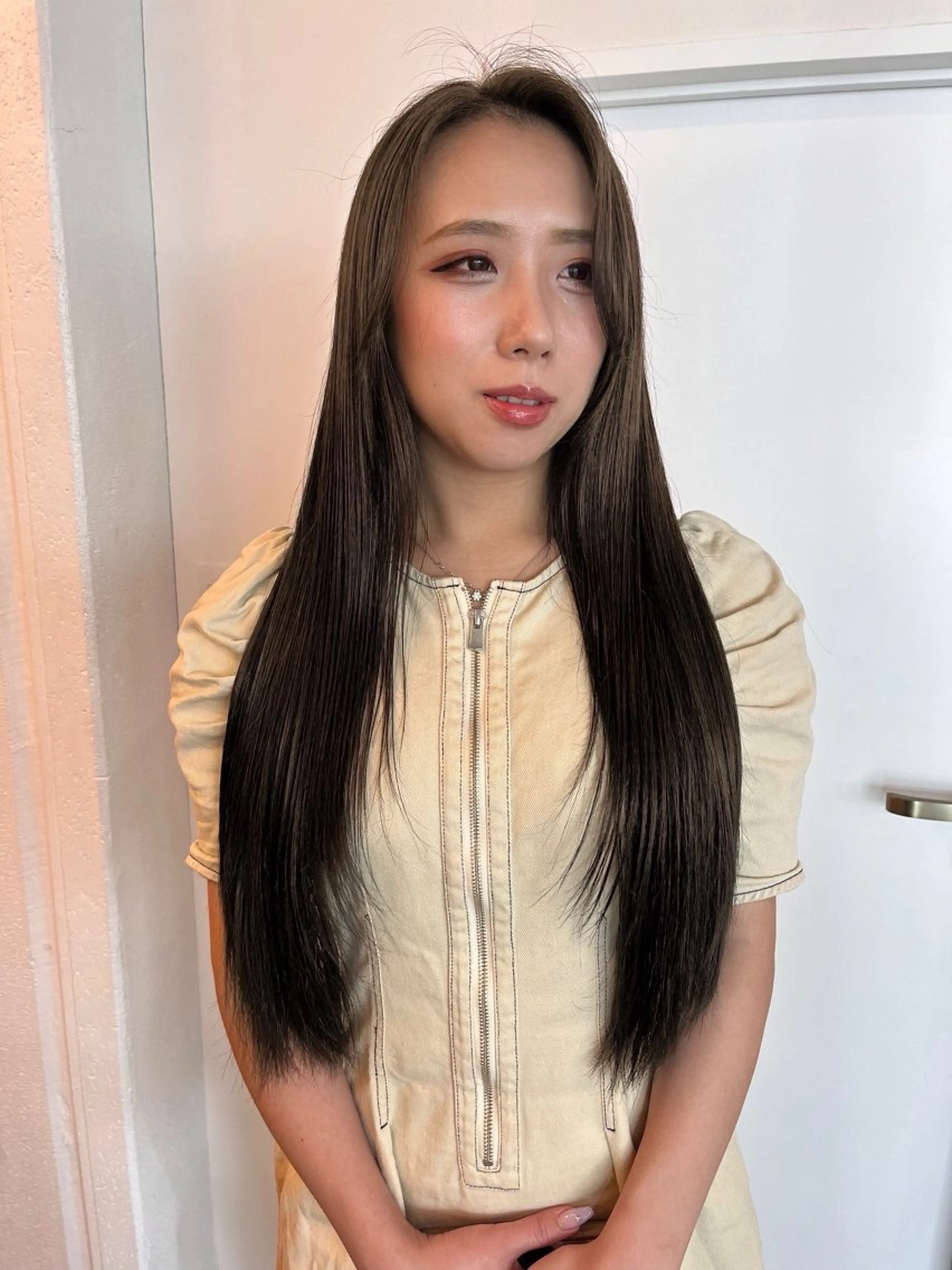 ロング カラー レイヤーカット/韓国 ヘア/ honokaのヘアスタイル