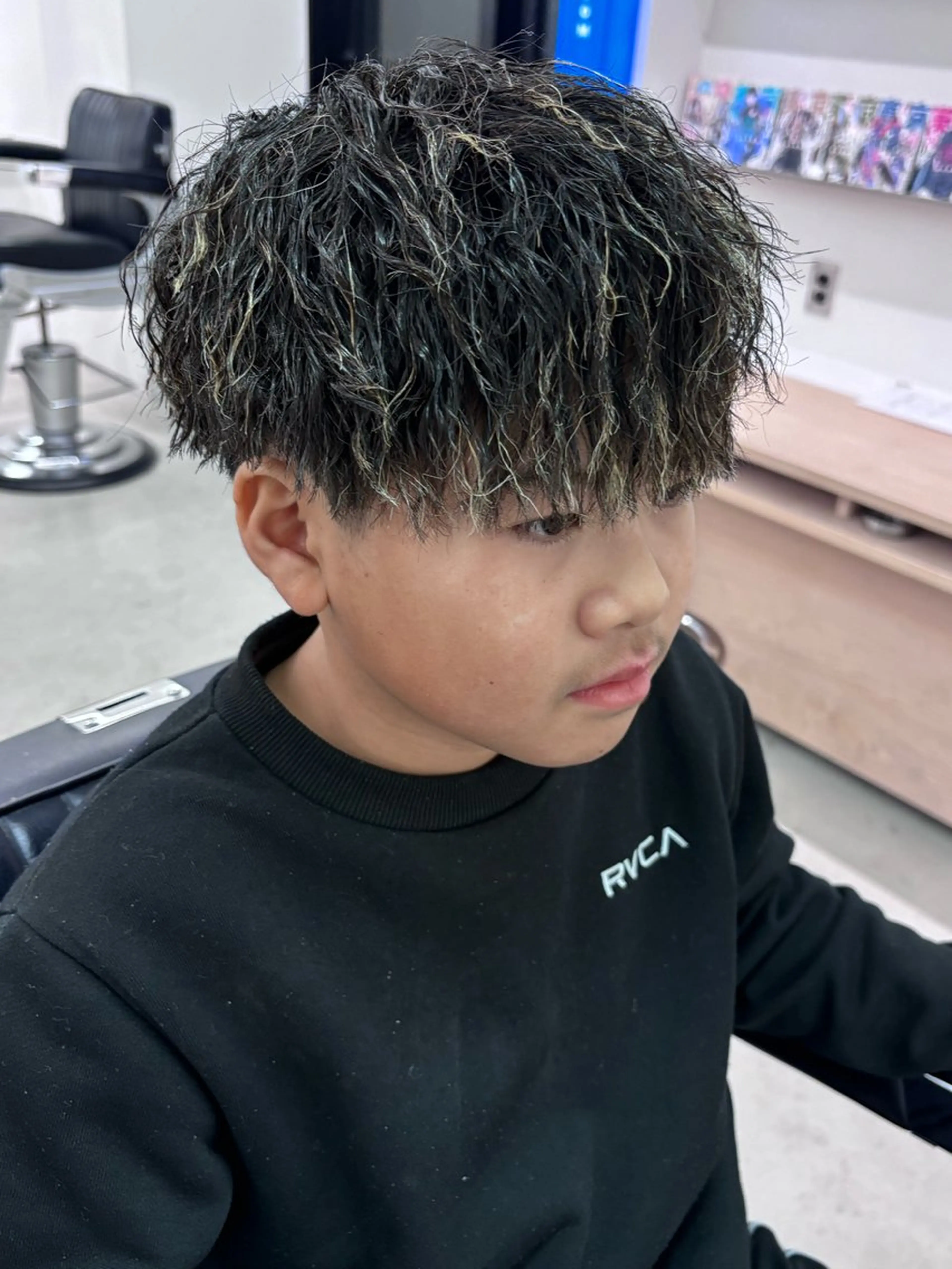 パーマ メンズ カット パーマ トリートメント 土岐 仁/メンズ専門 パーマ特化美容師🌀のヘアスタイル