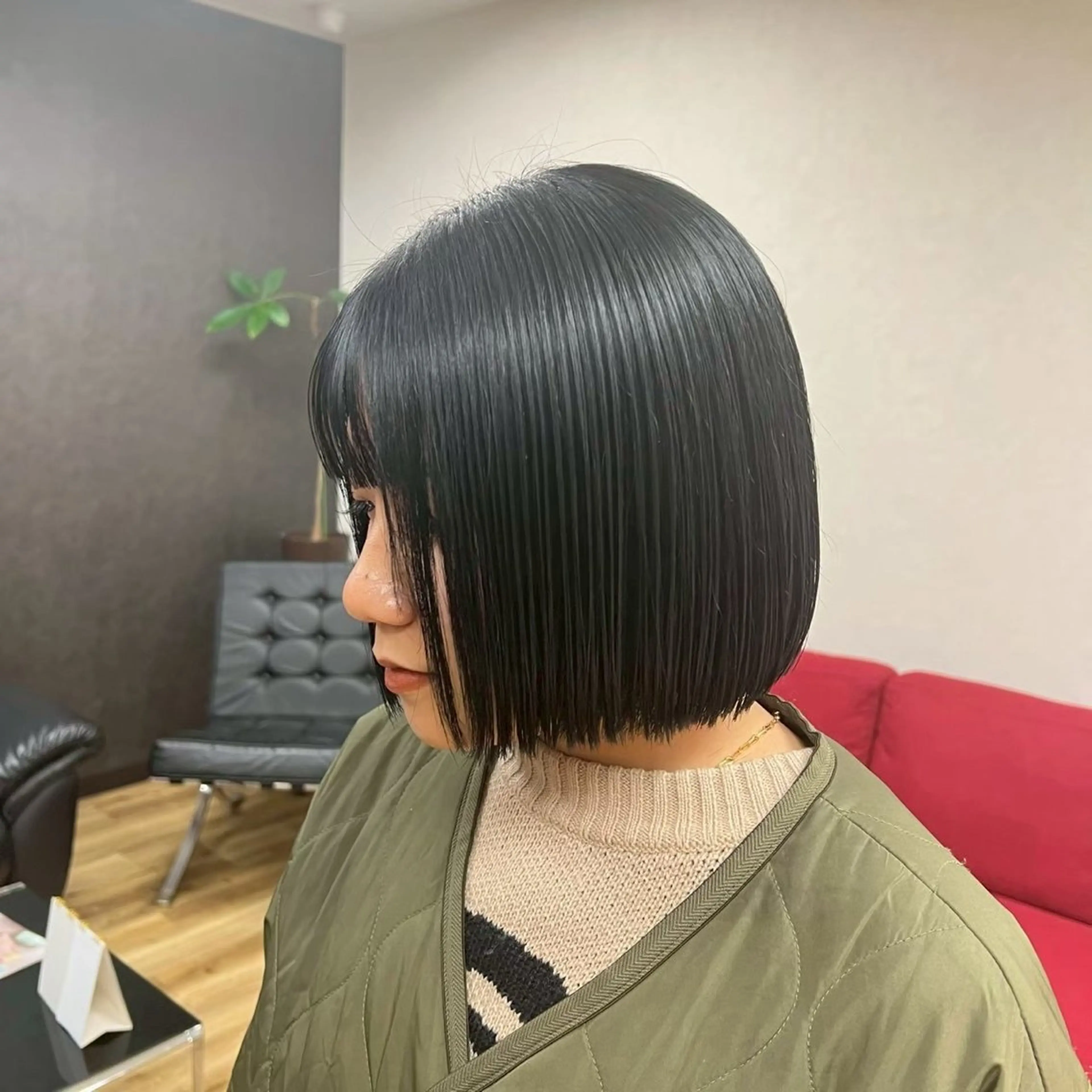 ショート ヘアカラー トリートメント 遠藤 潤葉のヘアスタイル