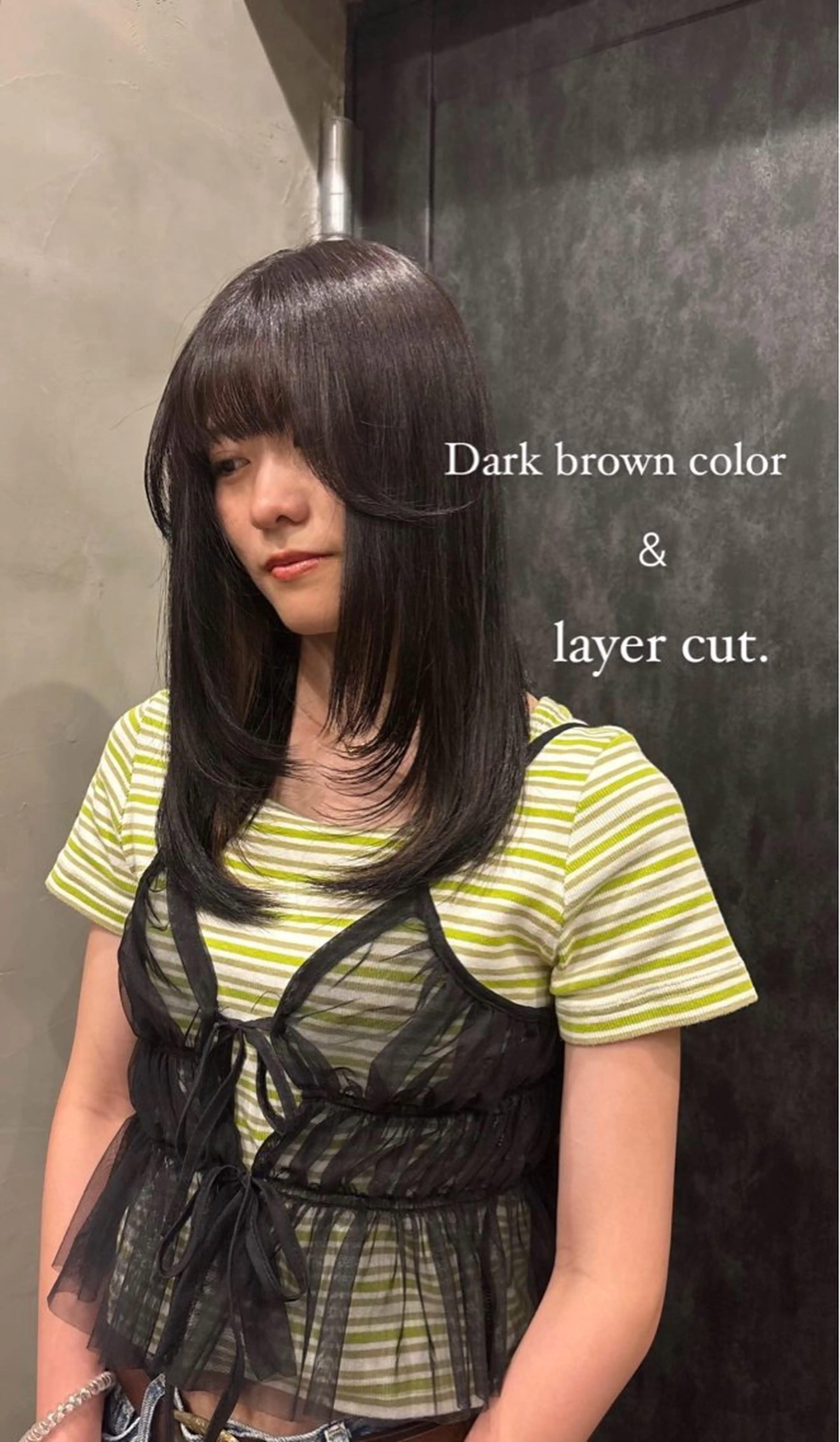 カラー カット ヘアカラー 髙杉 舞羽のヘアスタイル