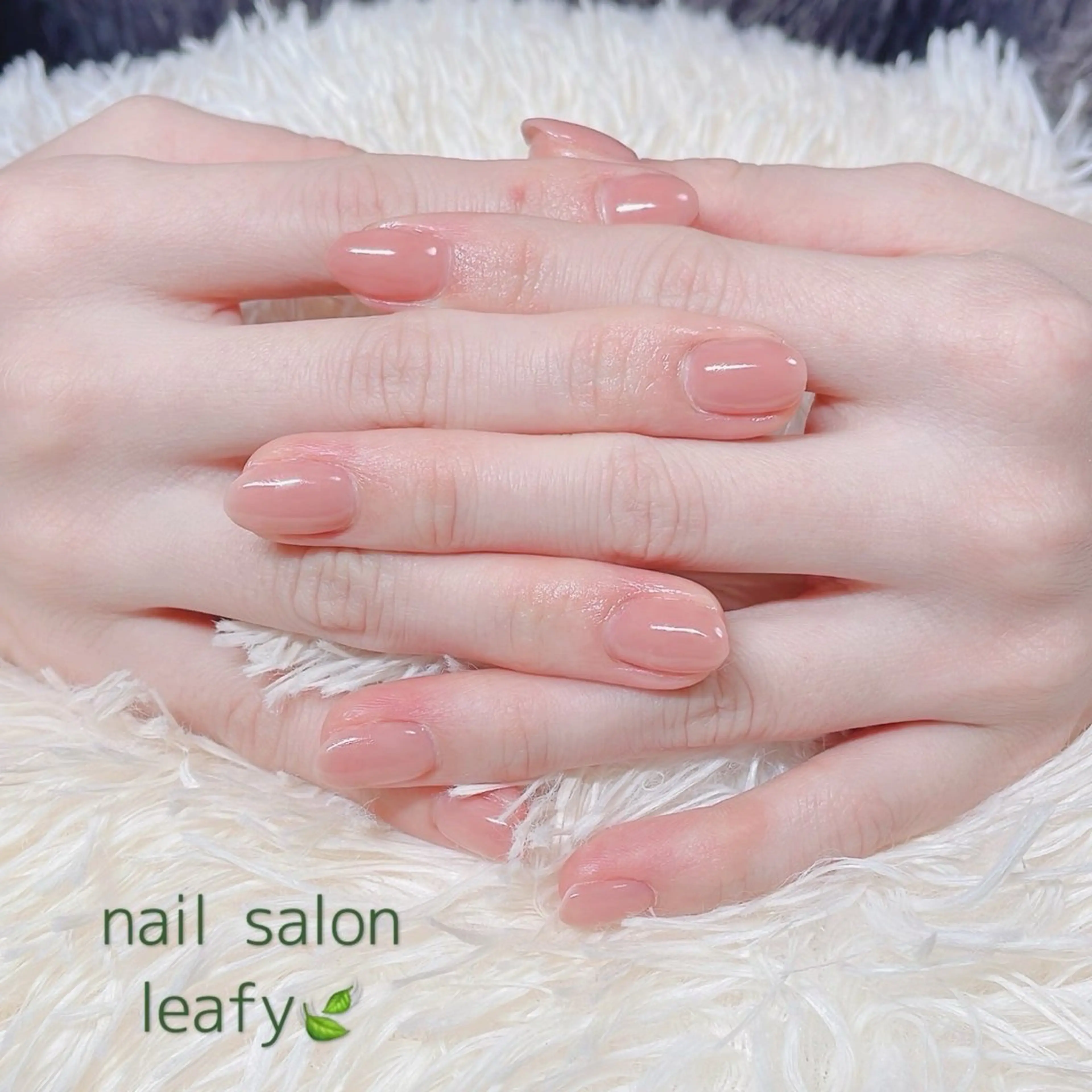 ネイル ワンカラーネイル ネイルサロン leafyのネイルデザイン