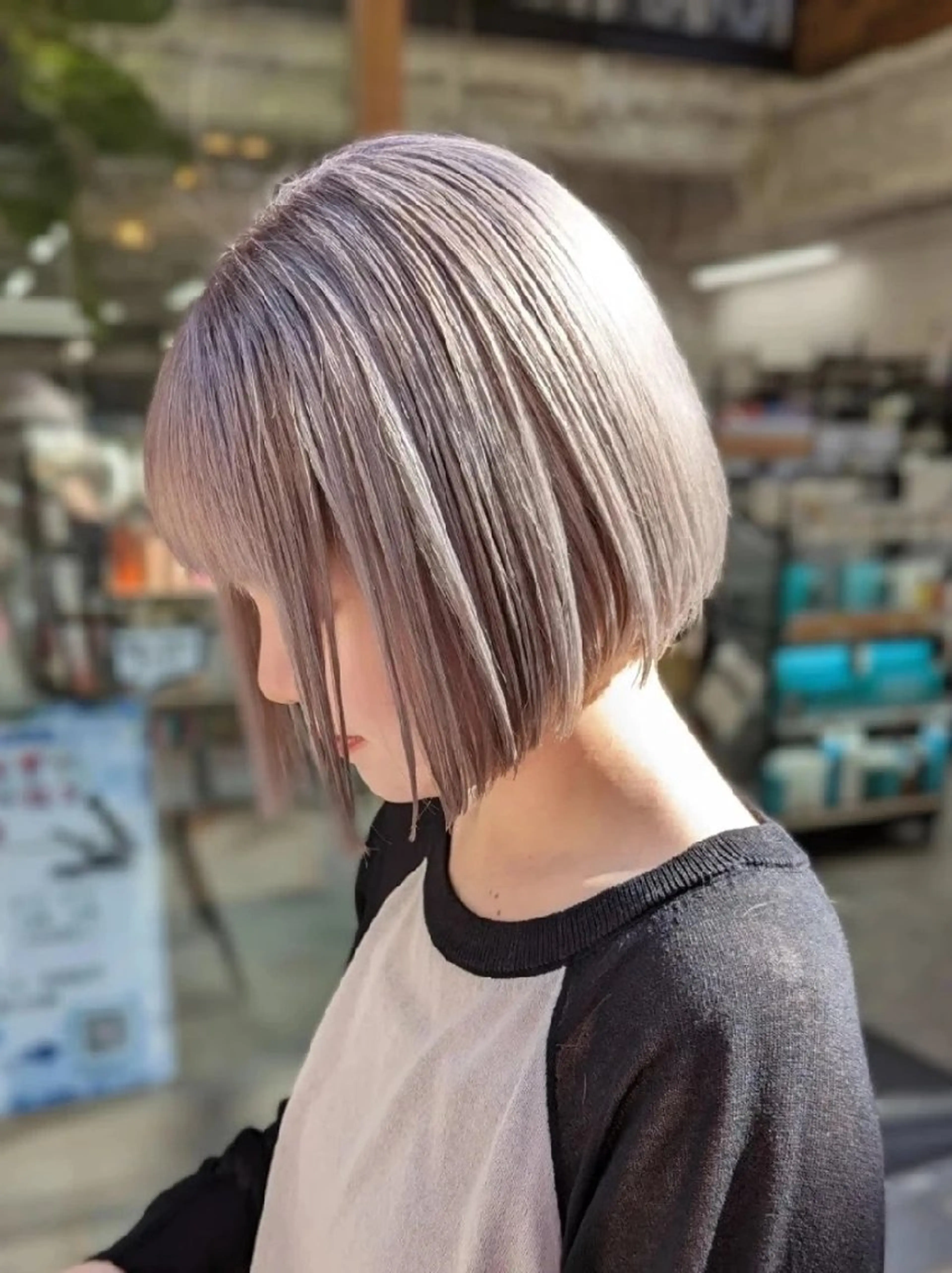 ショート カラー 透明感カラー attraitANNEX所属・🌿attrait ANNEX個室ｻﾛﾝのヘアスタイル