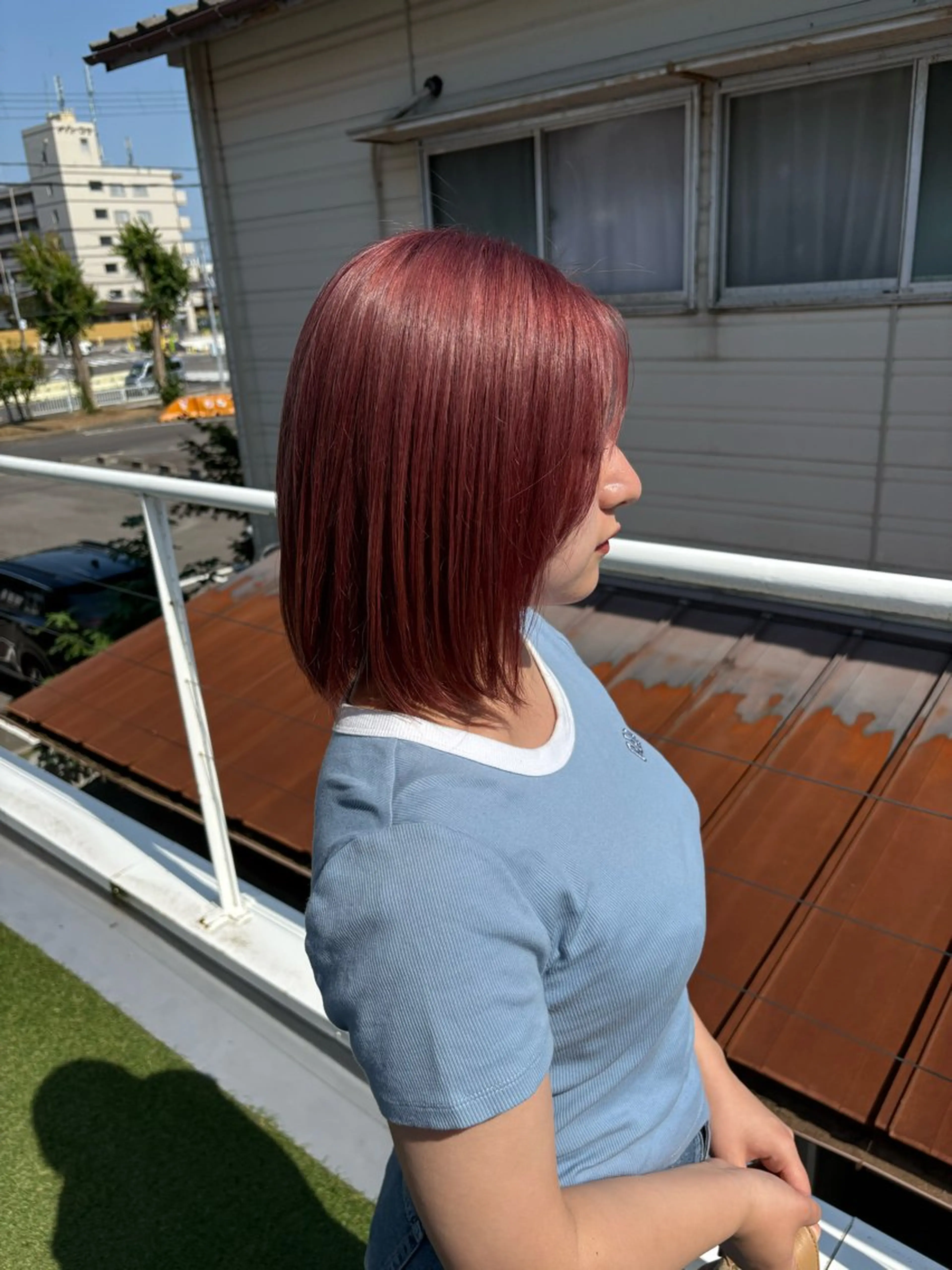 ✨ブリーチ無しダブルカラー🩵の写真