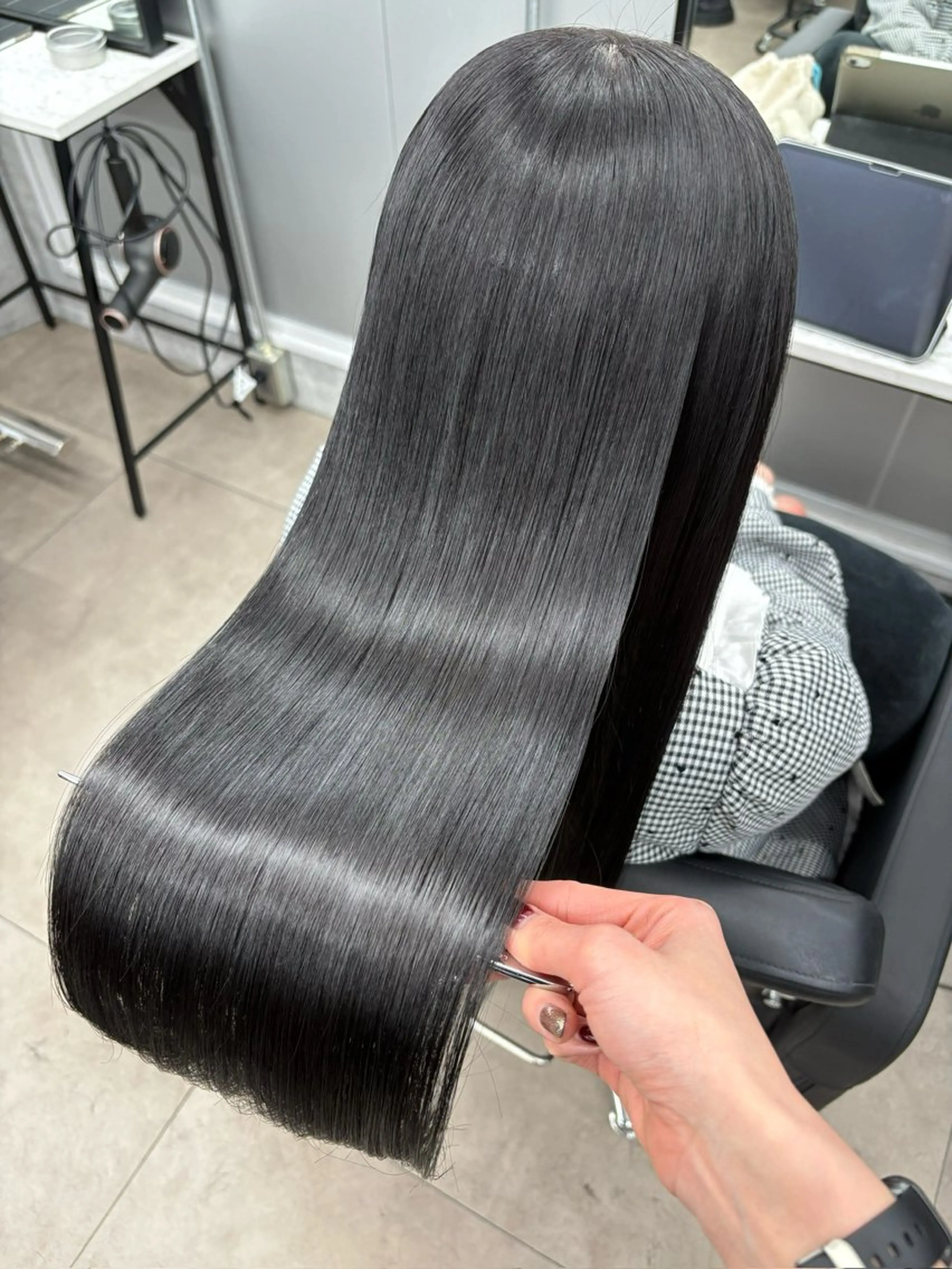 ロング カラー 髪質改善/ﾚｲﾔｰ ｶｯﾄ/店長/原島のヘアスタイル