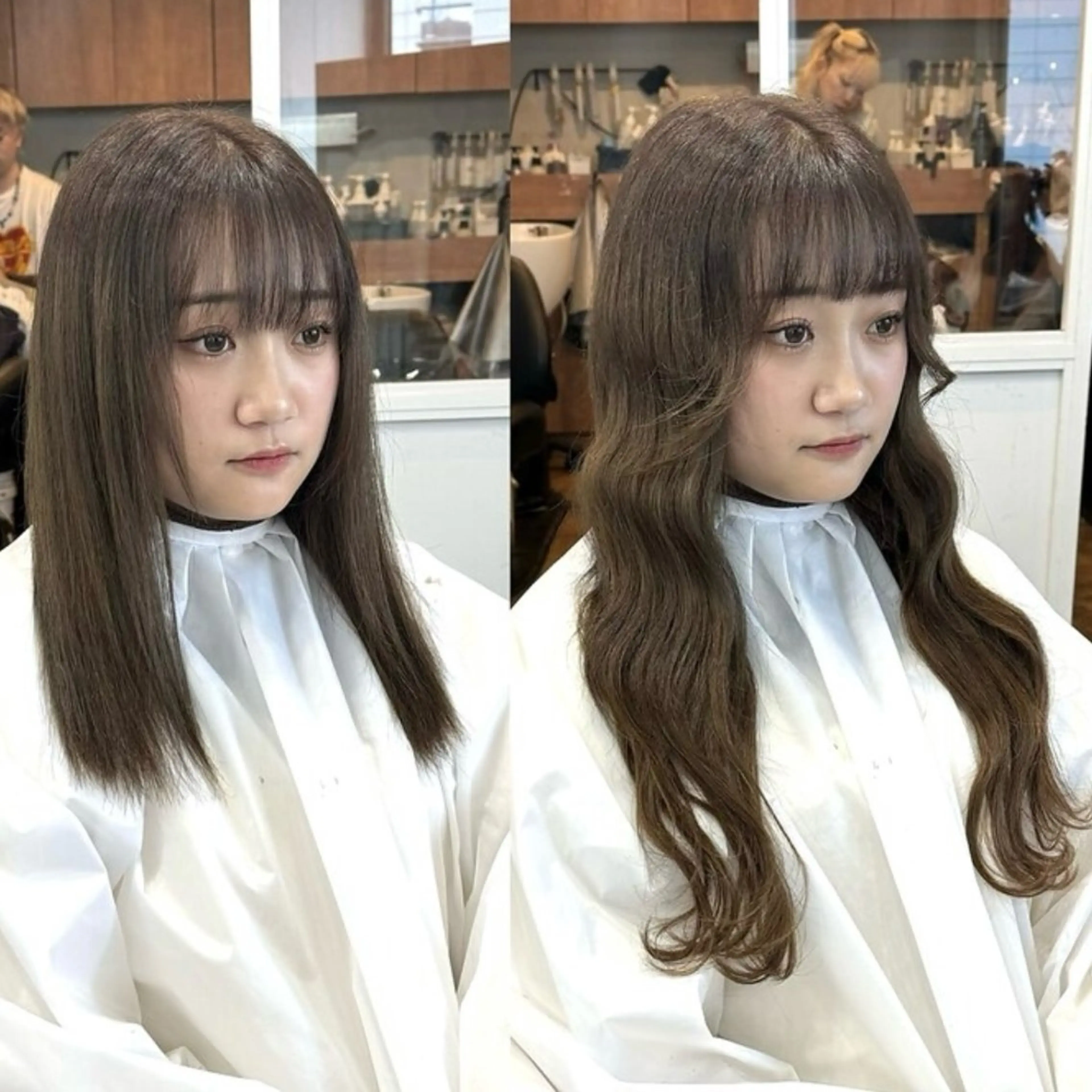 ロング エクステ エクステモデル募集 💗大阪梅田/川上のヘアスタイル