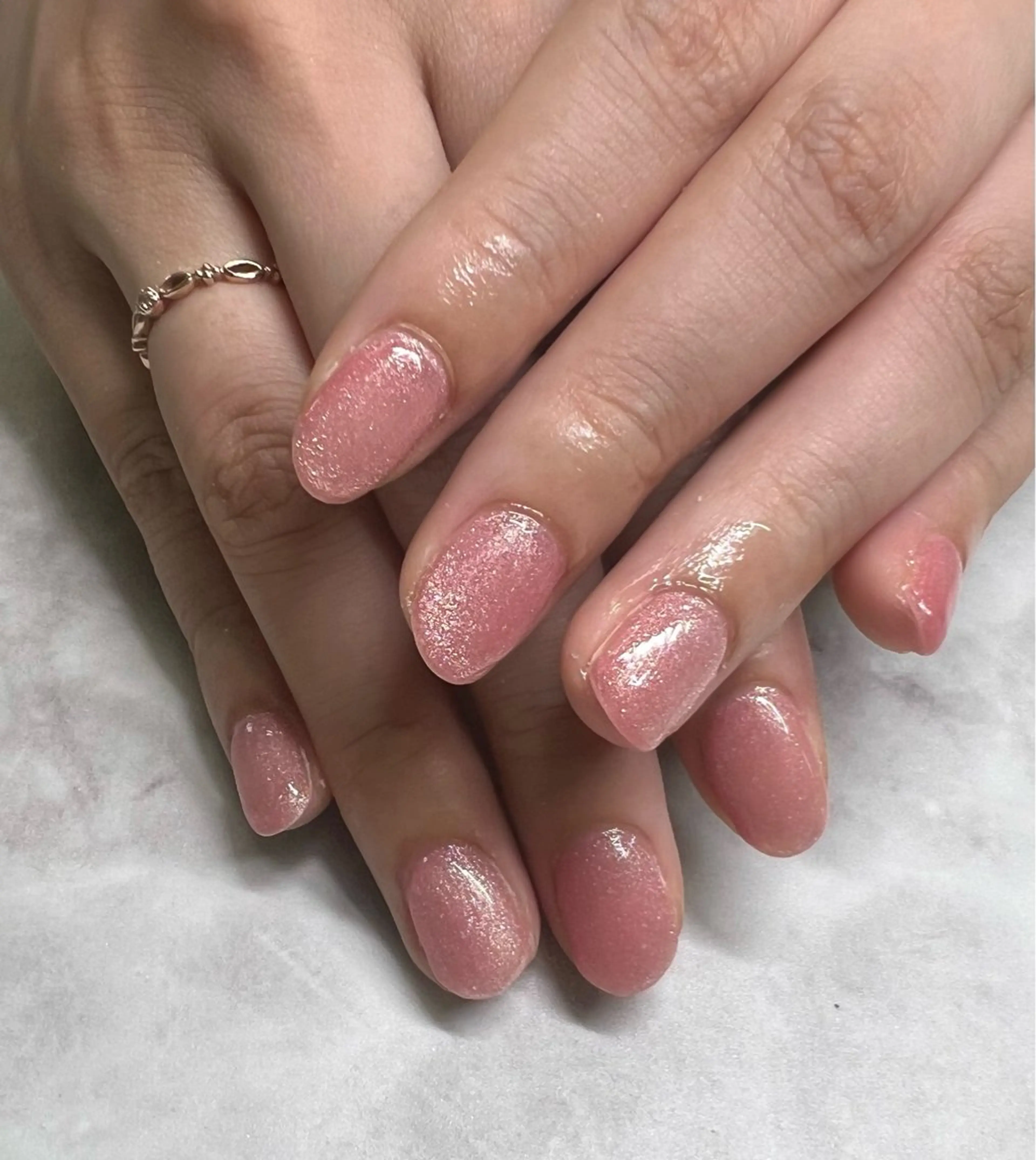 ネイル ピンク ハンドネイル Bianca Yoshidaのネイルデザイン