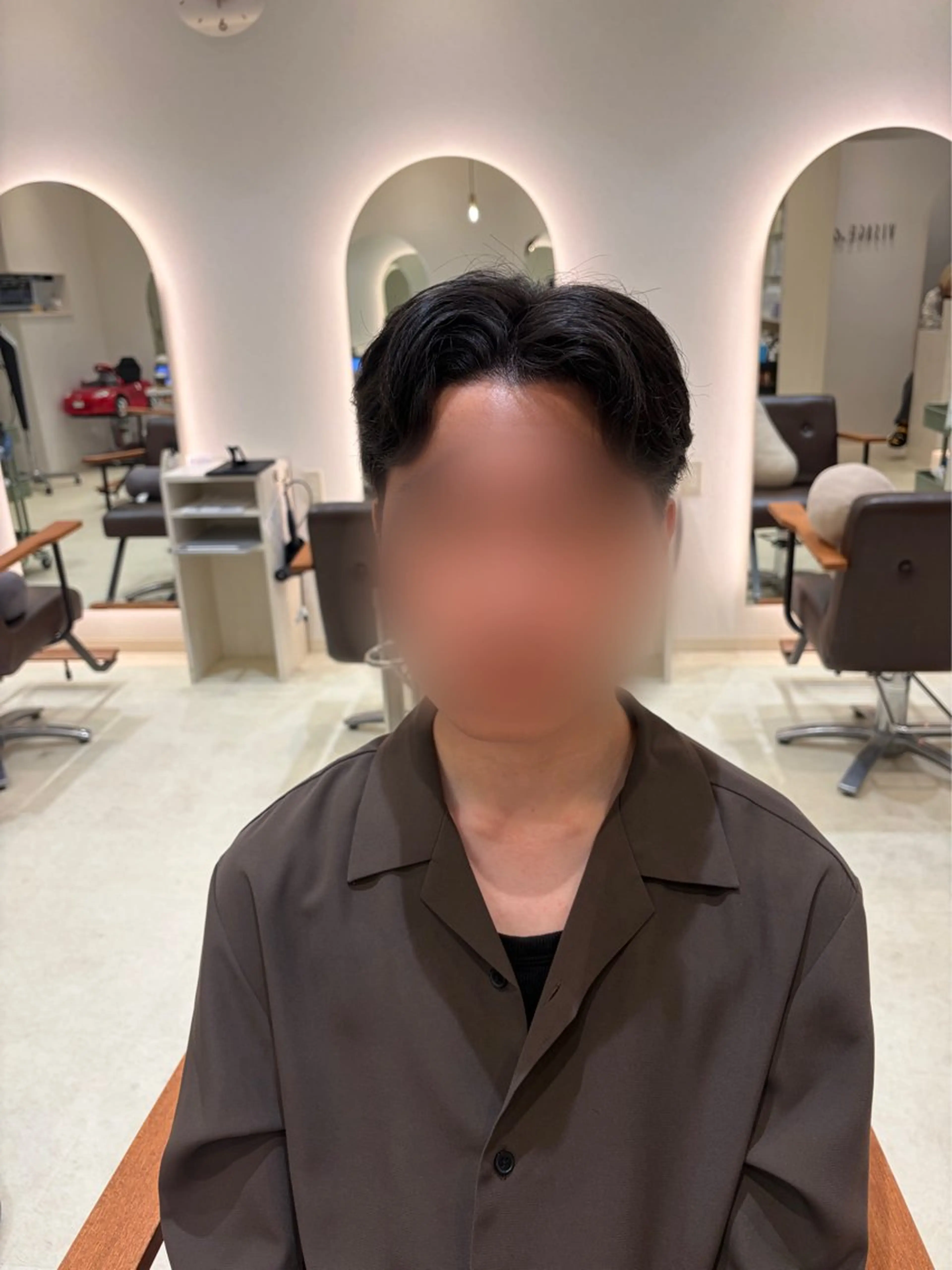 メンズ センターパート VISAGE dio /みゆのヘアスタイル