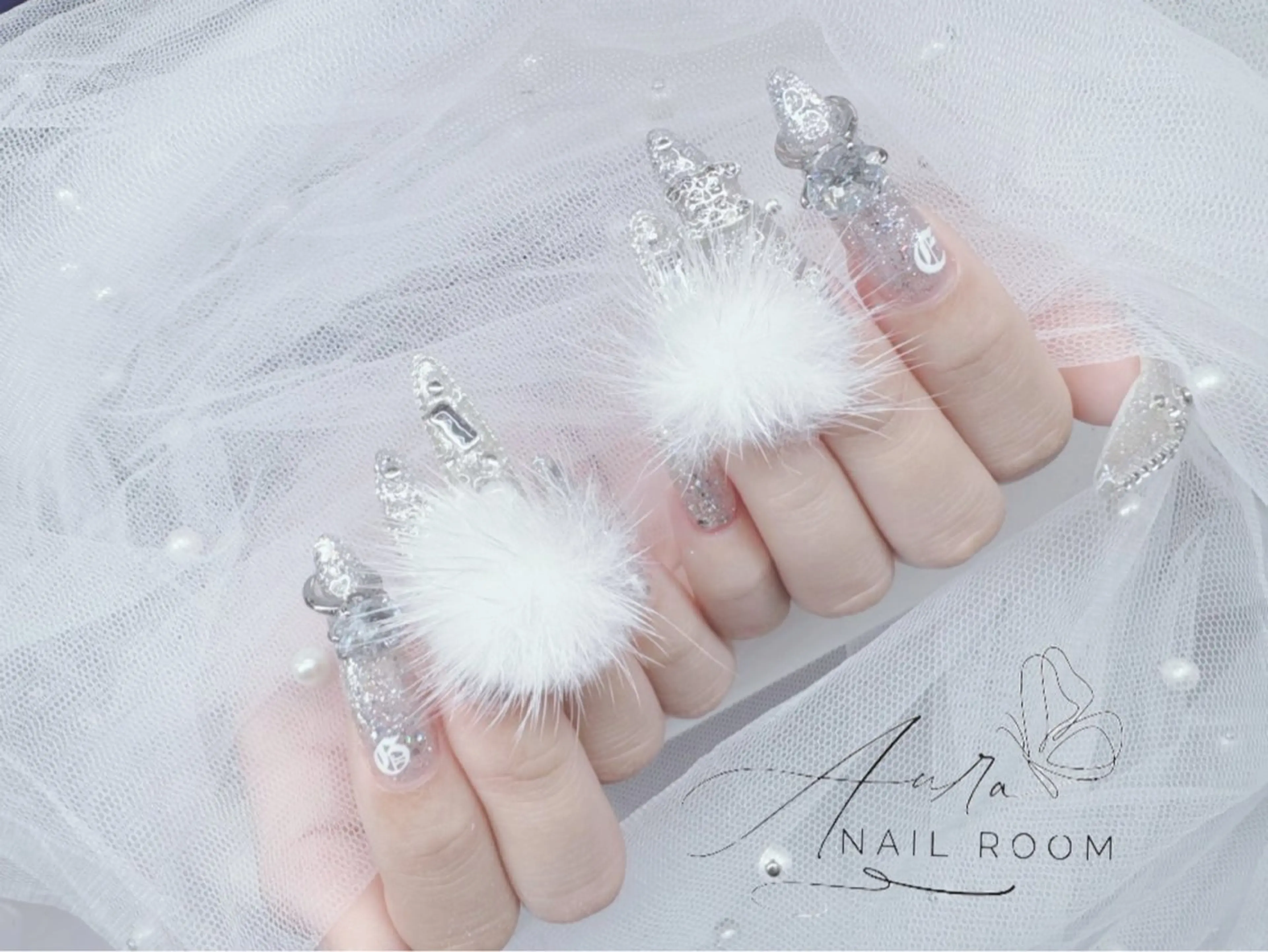 ネイル 持ち込み Aura Nail Roomのネイルデザイン