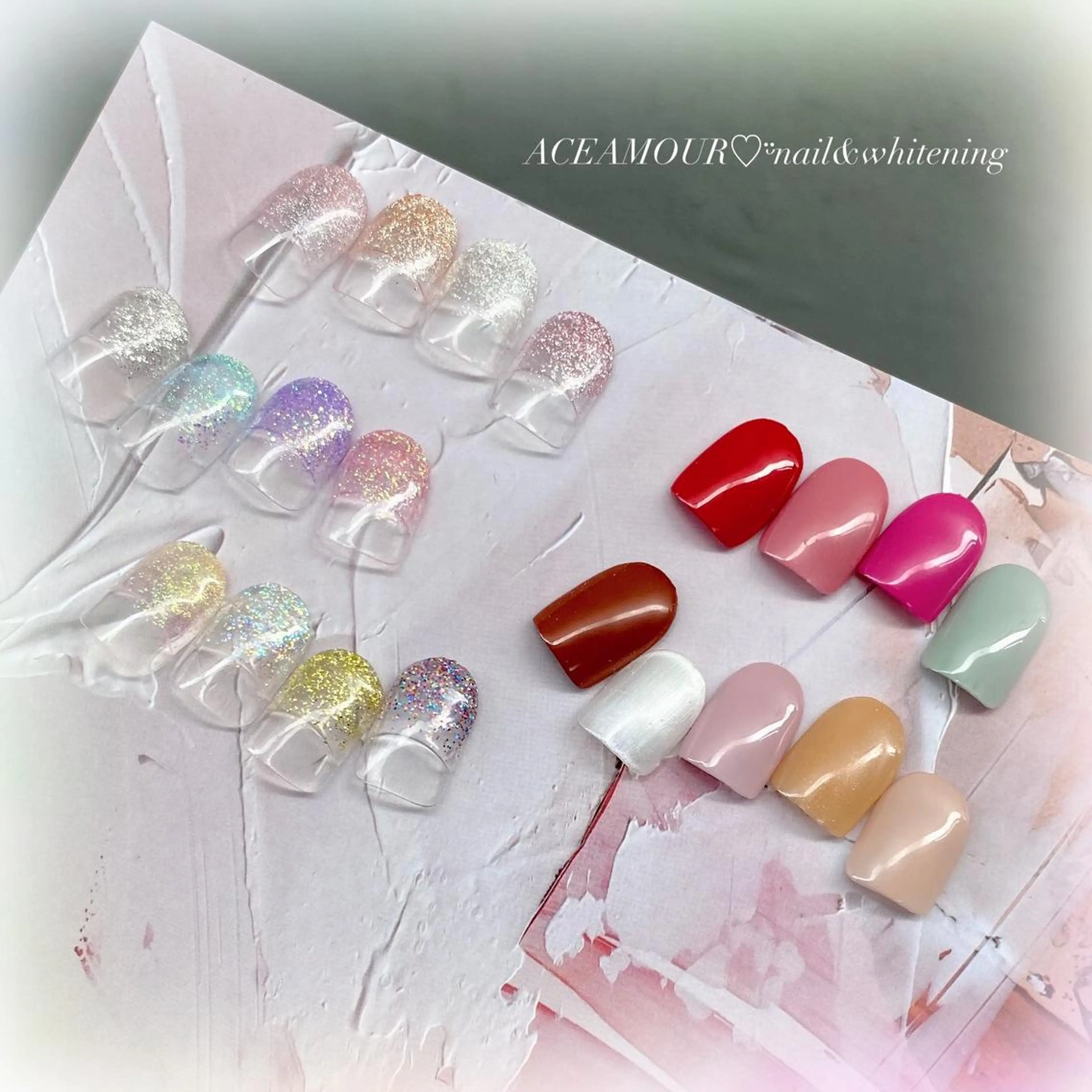 ネイル ネイル/耳つぼ /新ホワイトニングのネイルデザイン