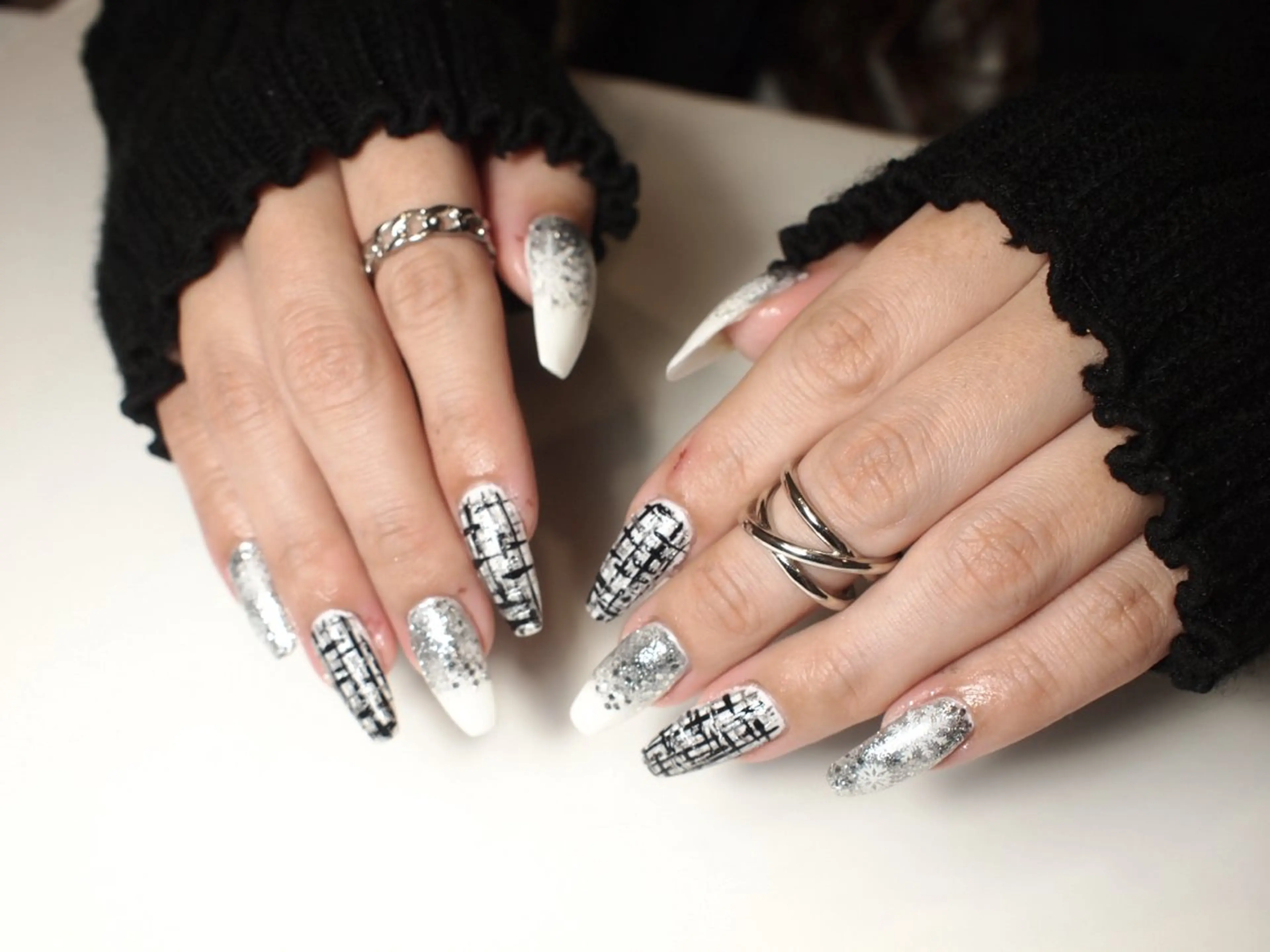 ネイル 冬ネイル ハンドネイル ORGAN makiのネイルデザイン