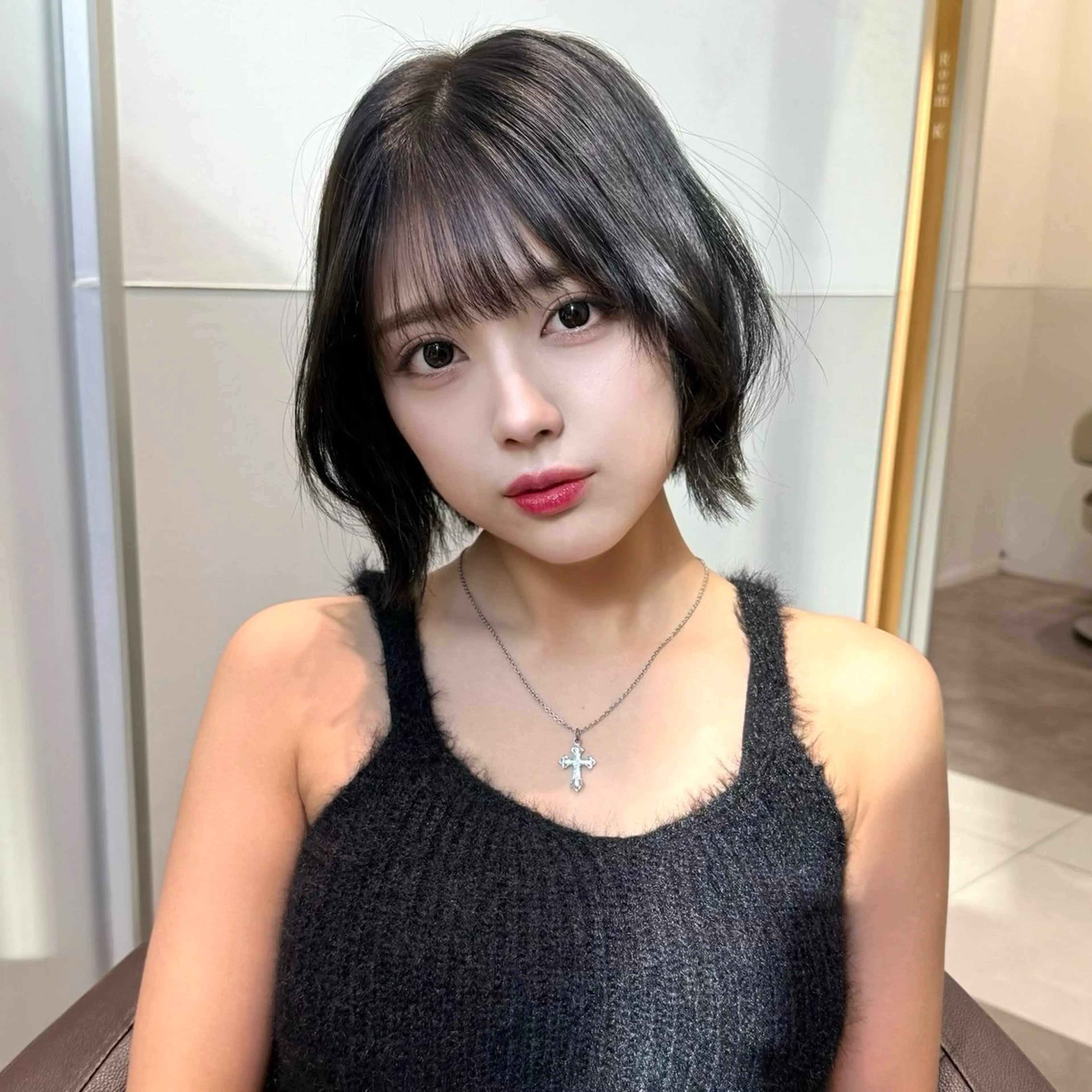 ショート カラー ️🫧レイヤーカット 銀座/れいか️️🫧のヘアスタイル