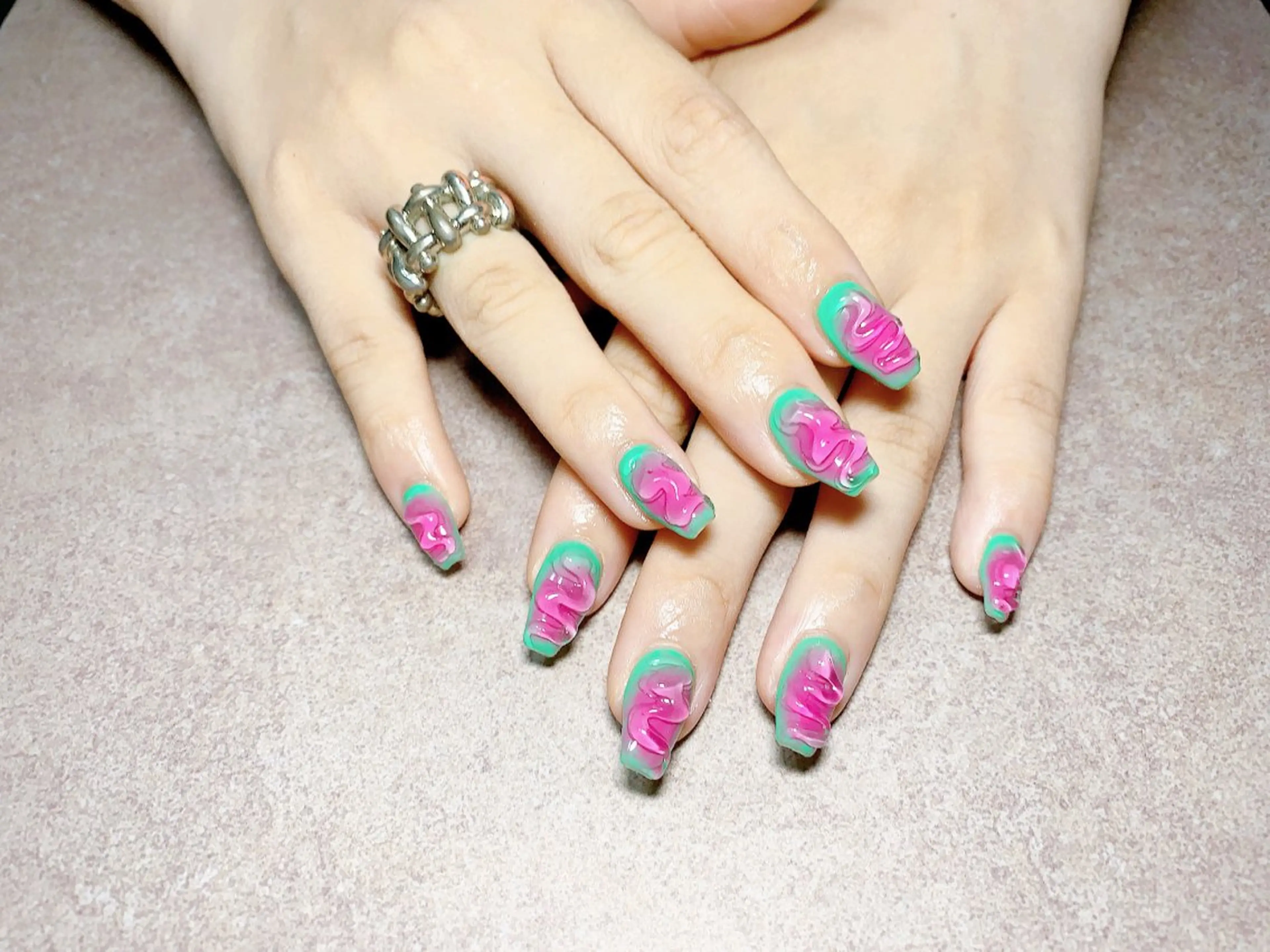 ネイル ハンドネイル nail salon M'U【エムユー】のネイルデザイン