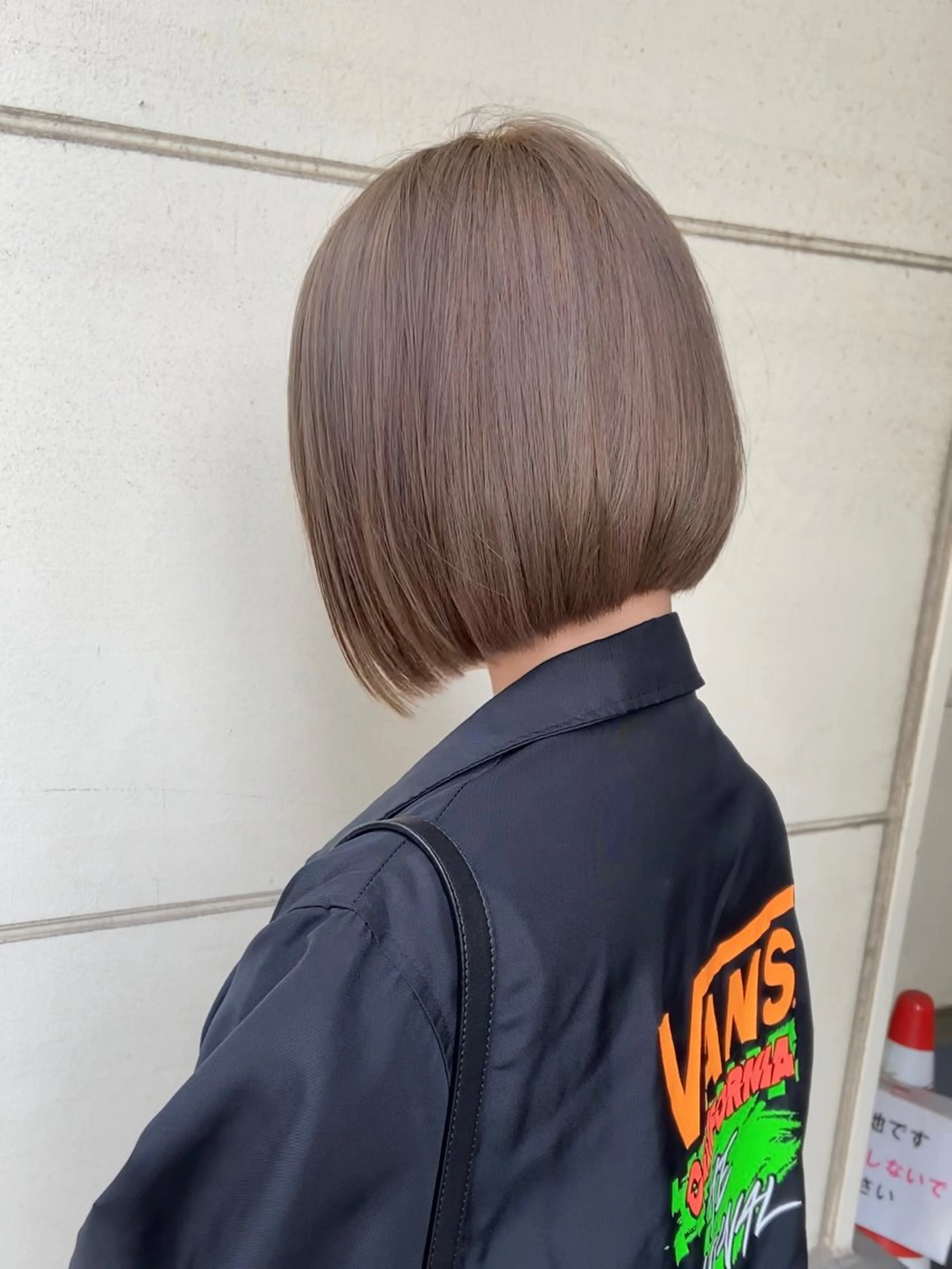 ミディアム カット ヘアカラー トリートメント 🧸🤍船橋/ボブ /toto.Momoのヘアスタイル