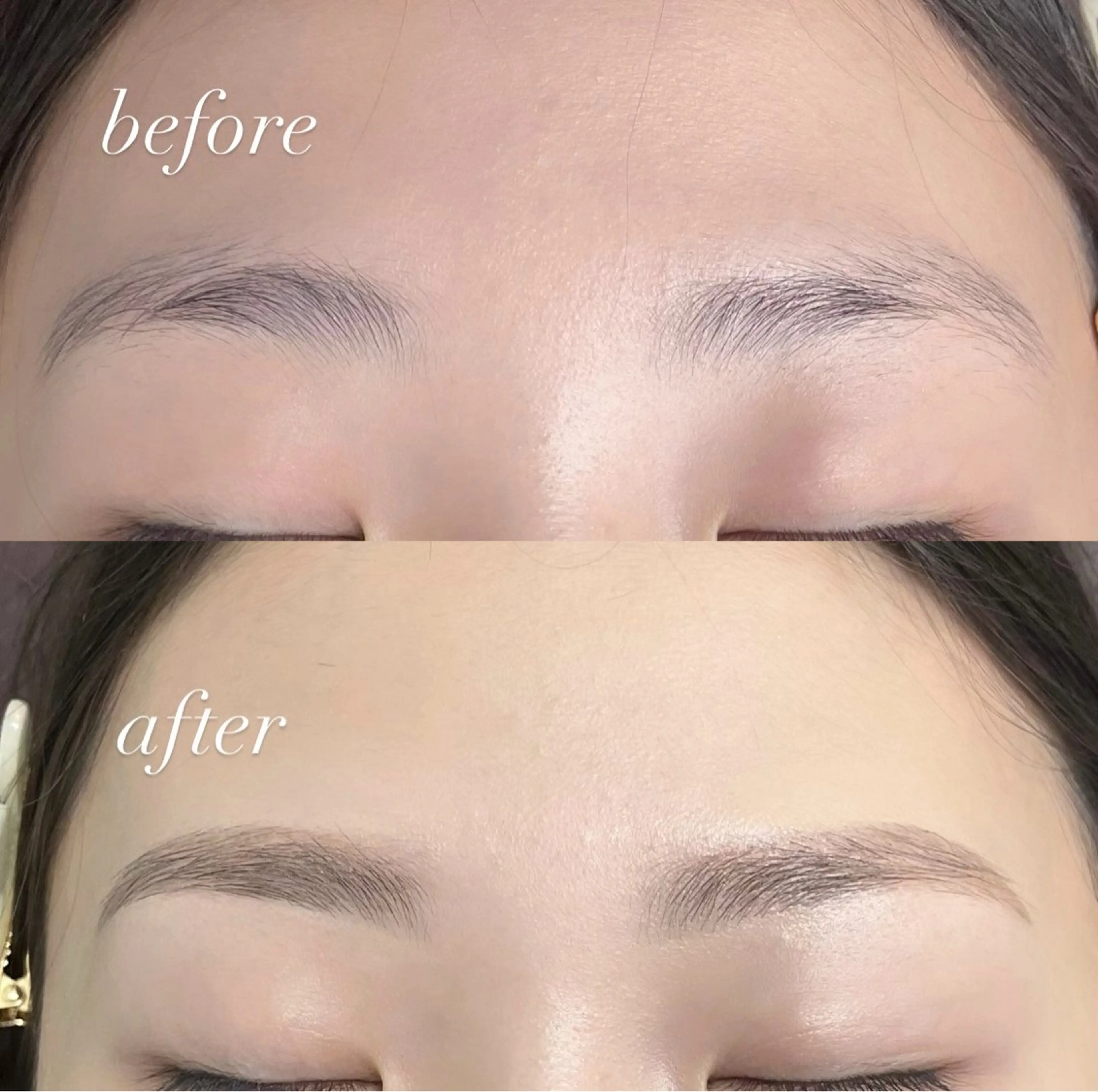 【Instagram フォロー➕googleクチコミ必須✨️】眉毛スタイリング＋カラーの写真