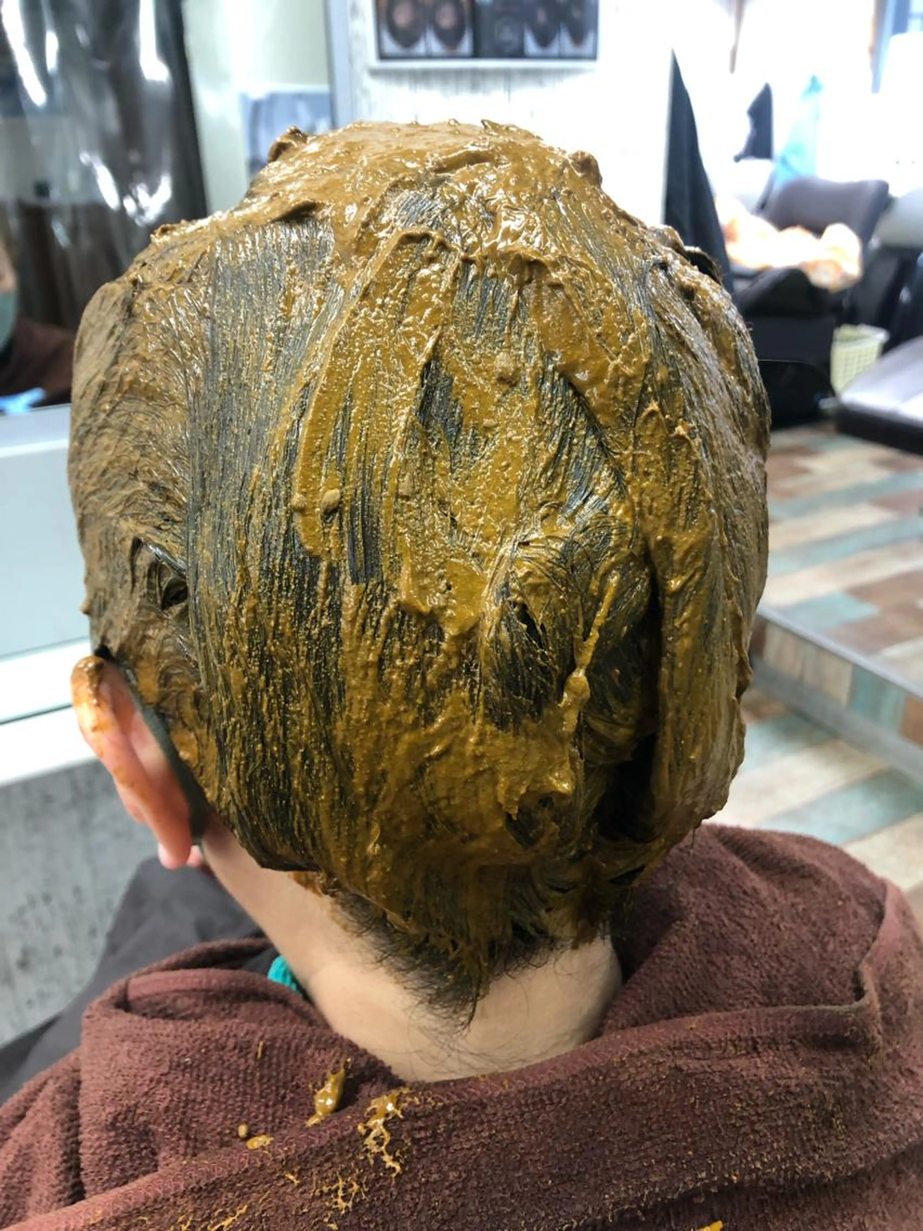 【塗るだけ】ヘナカラー塗布のみ🙌の写真