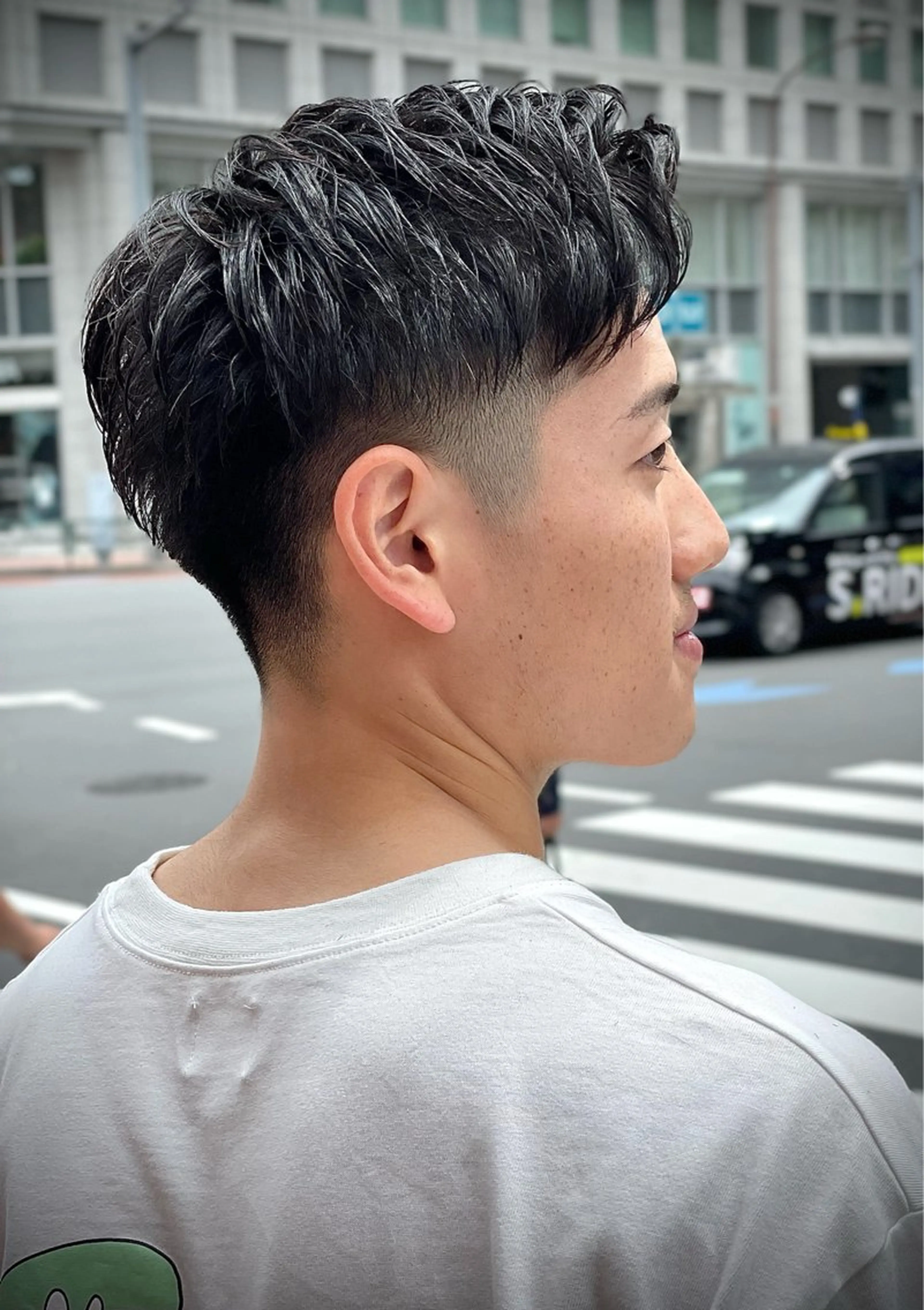 ショート メンズ 浅見 天翔のヘアスタイル