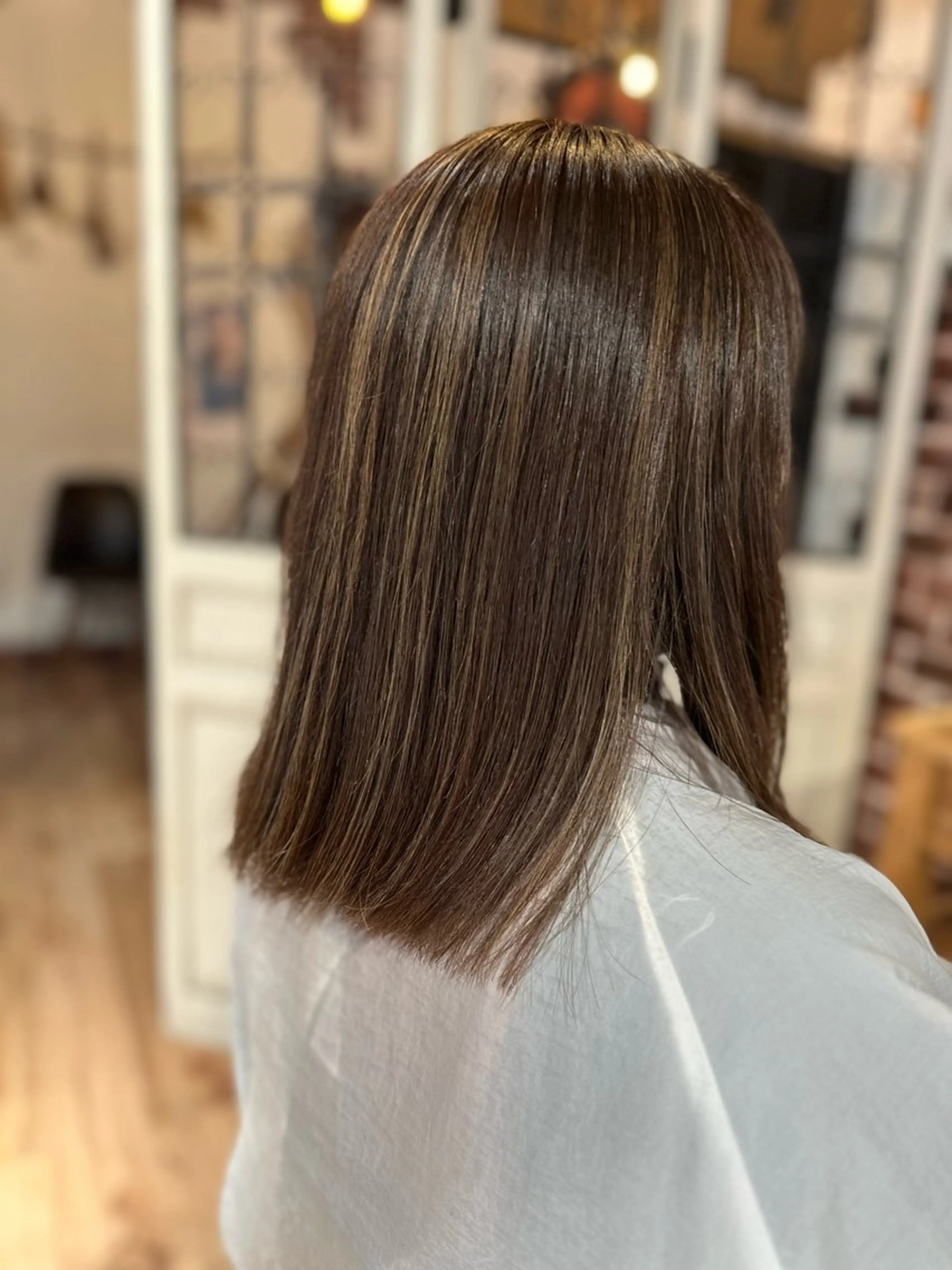 ミディアム 巽 愛夏のヘアスタイル