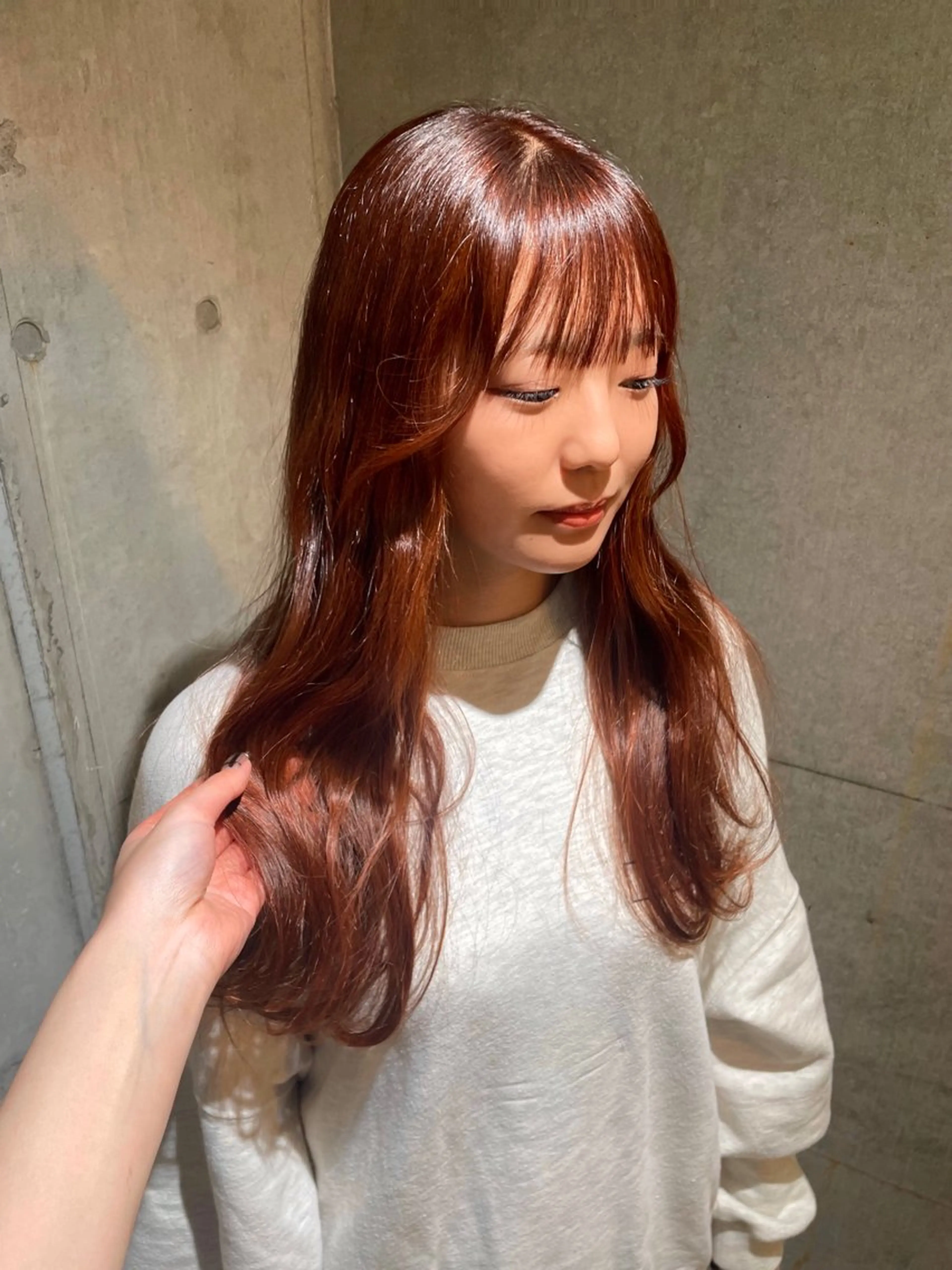 ロング カラー キッズ 艶髪/ハイトーン /masami🩵のヘアスタイル