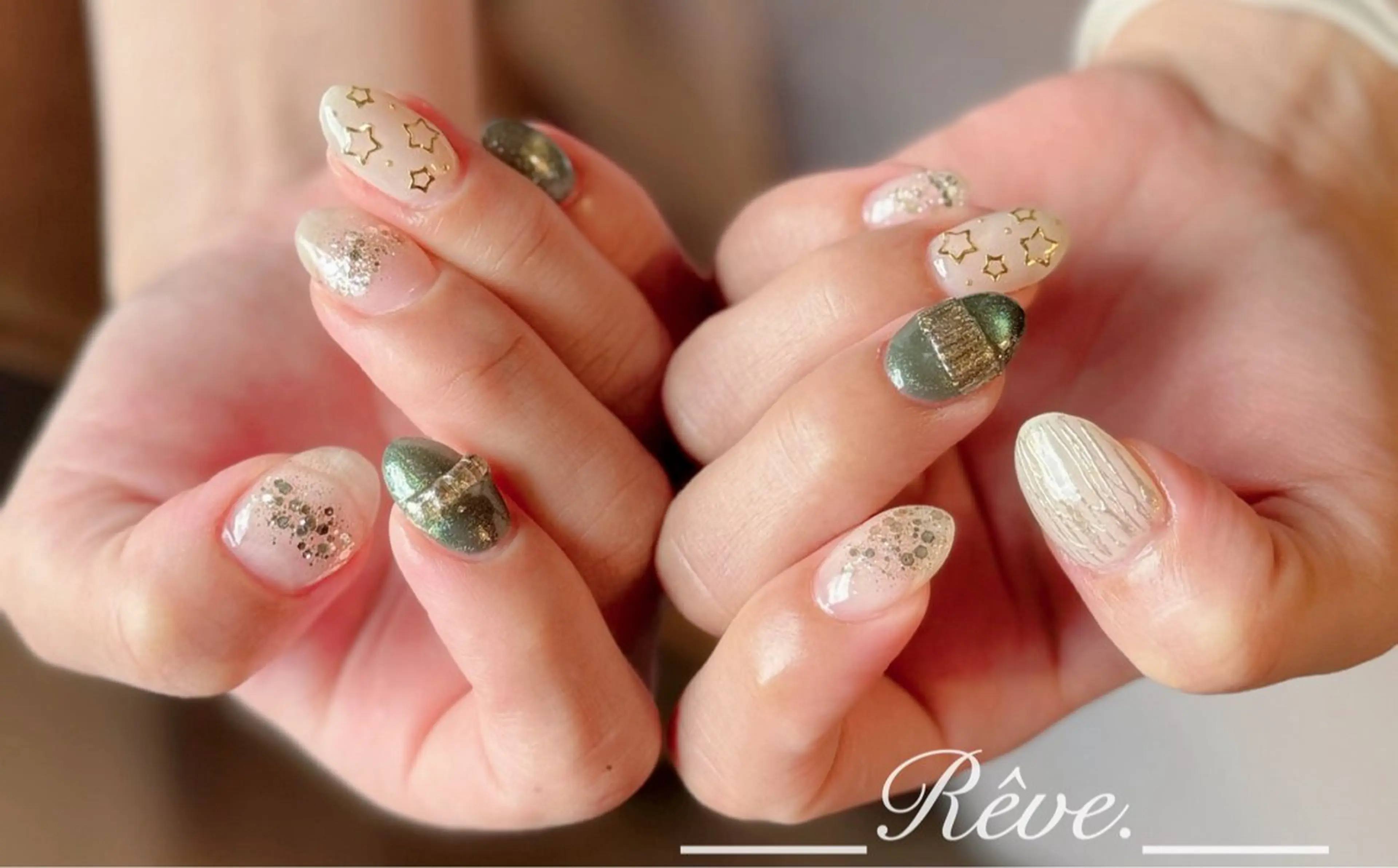 ネイル Reve. 黒澤のネイルデザイン