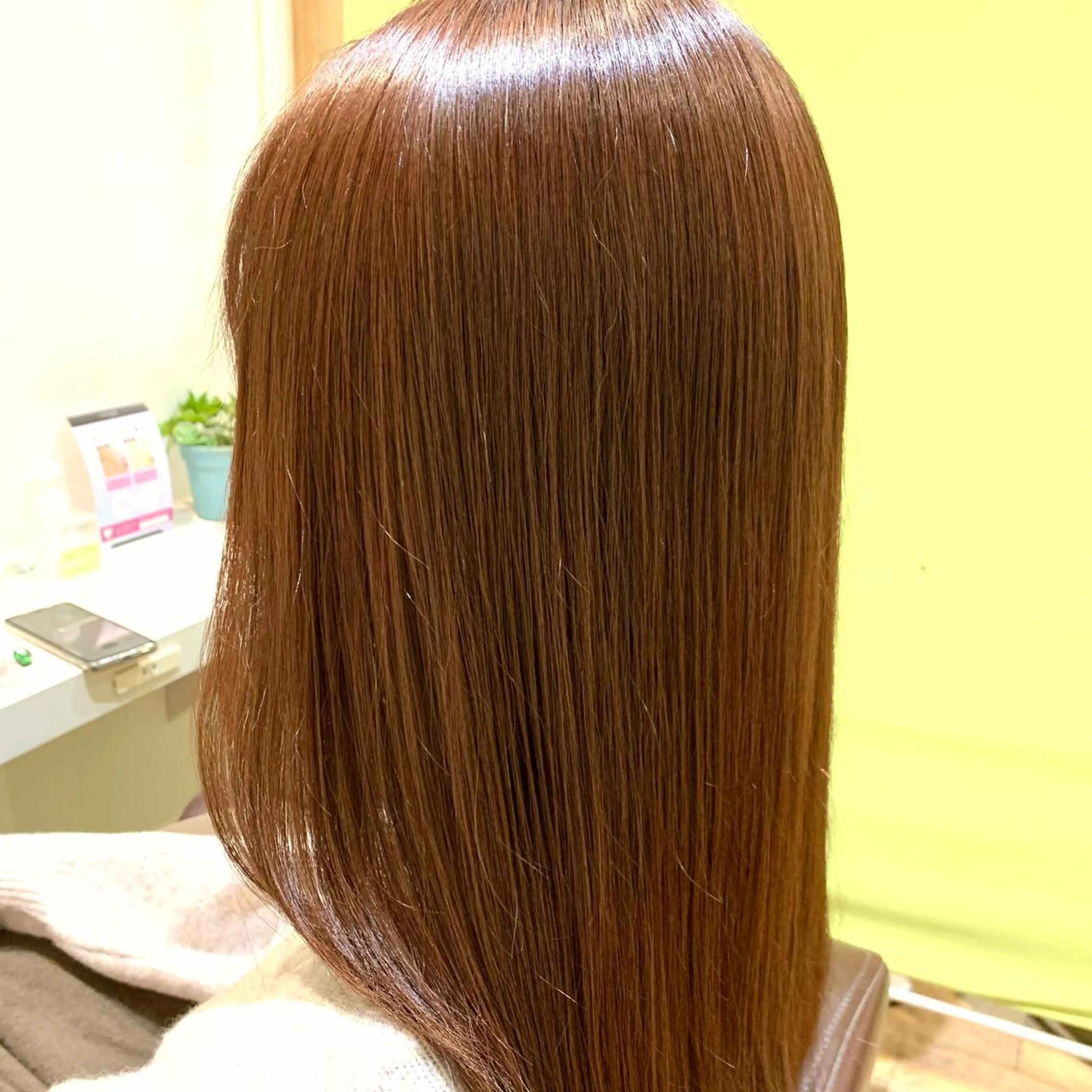 ロング カラー ベージュカラー イルミナカラー ピンクカラー ピンクベージュ カット ヘアカラー ショート×カラー 🦊堀米早紀【荻窪】のマツエク・マツパデザイン