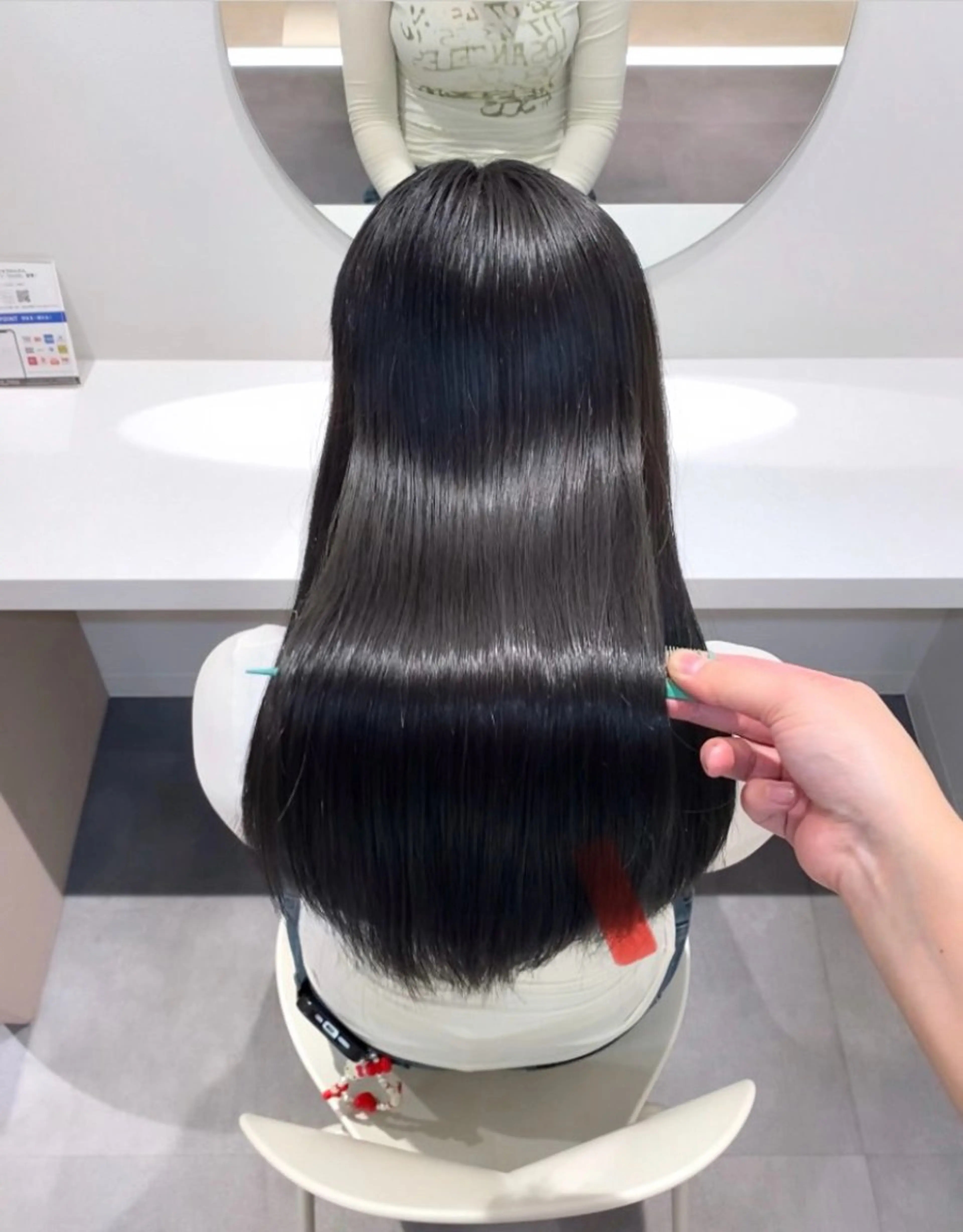 髪質改善ストレート+カット✨(ロング料金無し)の写真