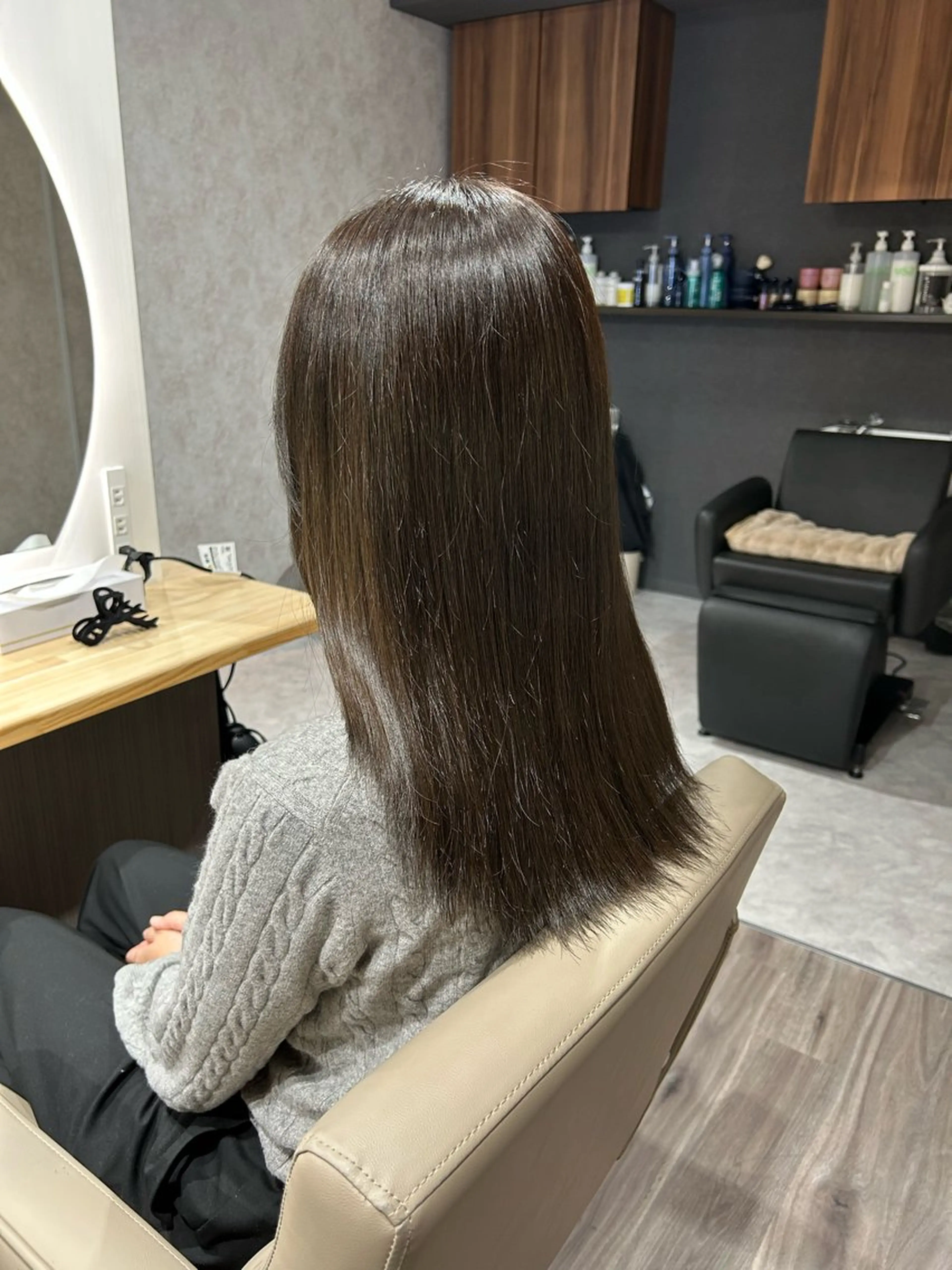 カラー 林 将大のヘアスタイル