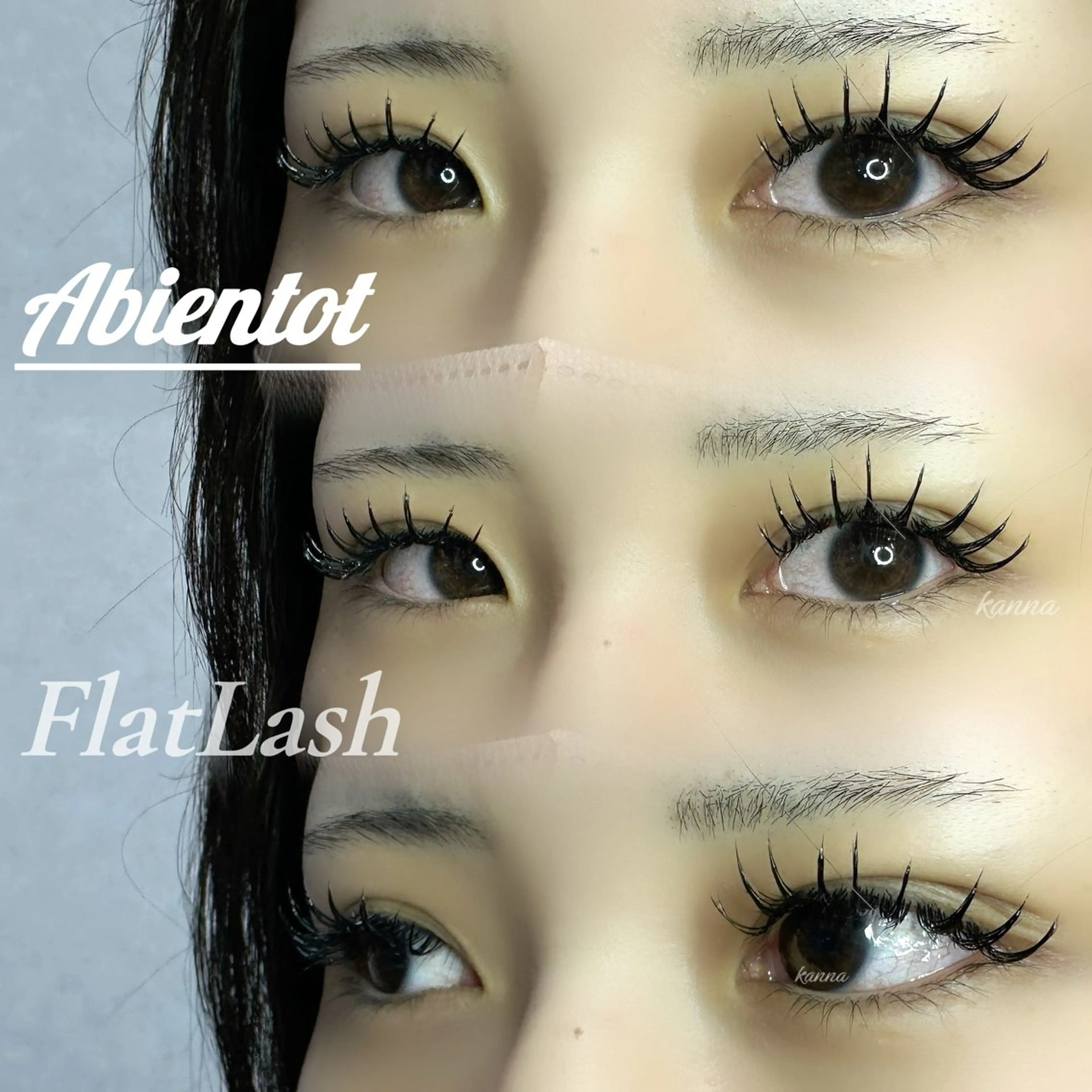 マツエク・マツパ Abientot Kannaのマツエク・マツパデザイン