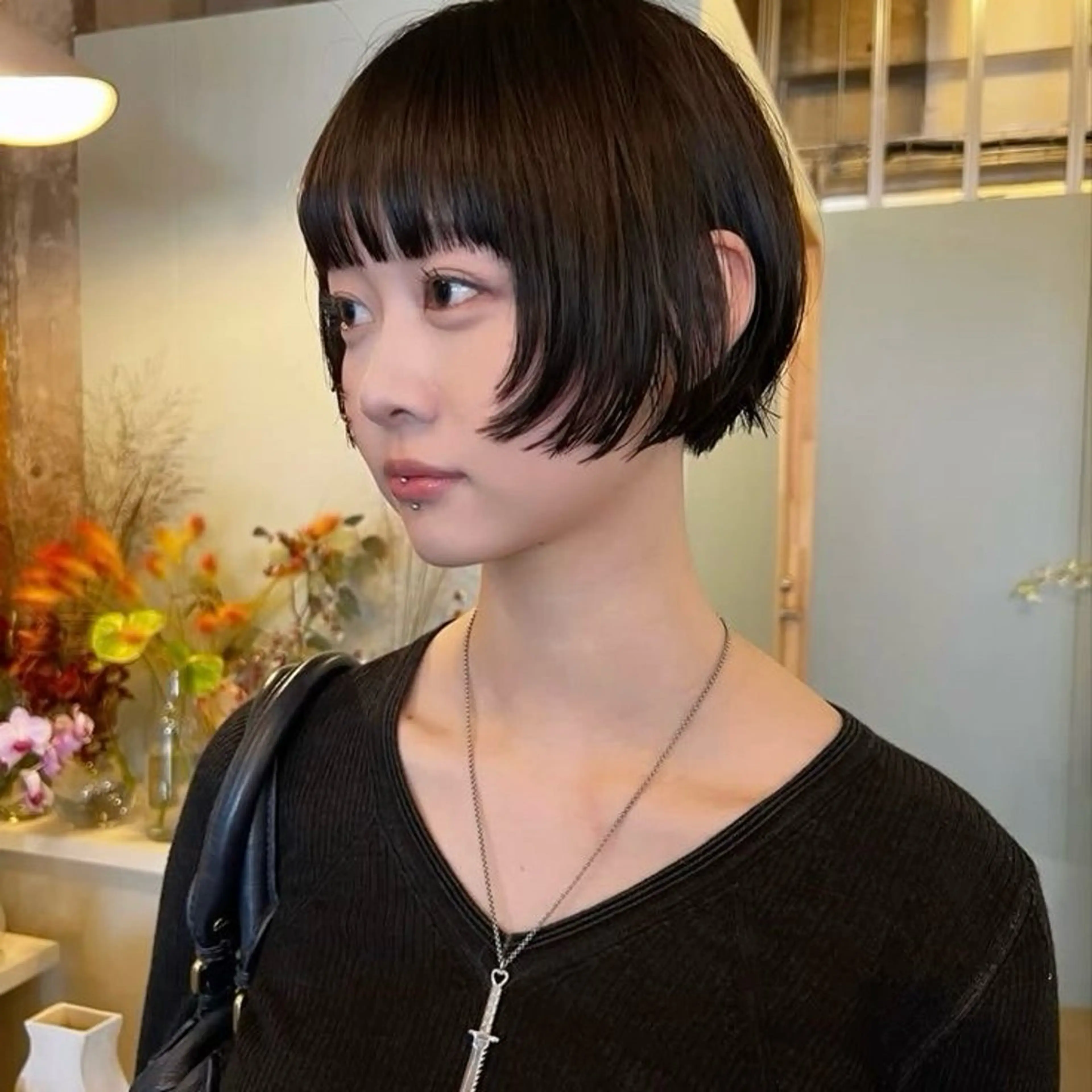 ショート 伊藤ほのか /パーマ/オリーブのヘアスタイル