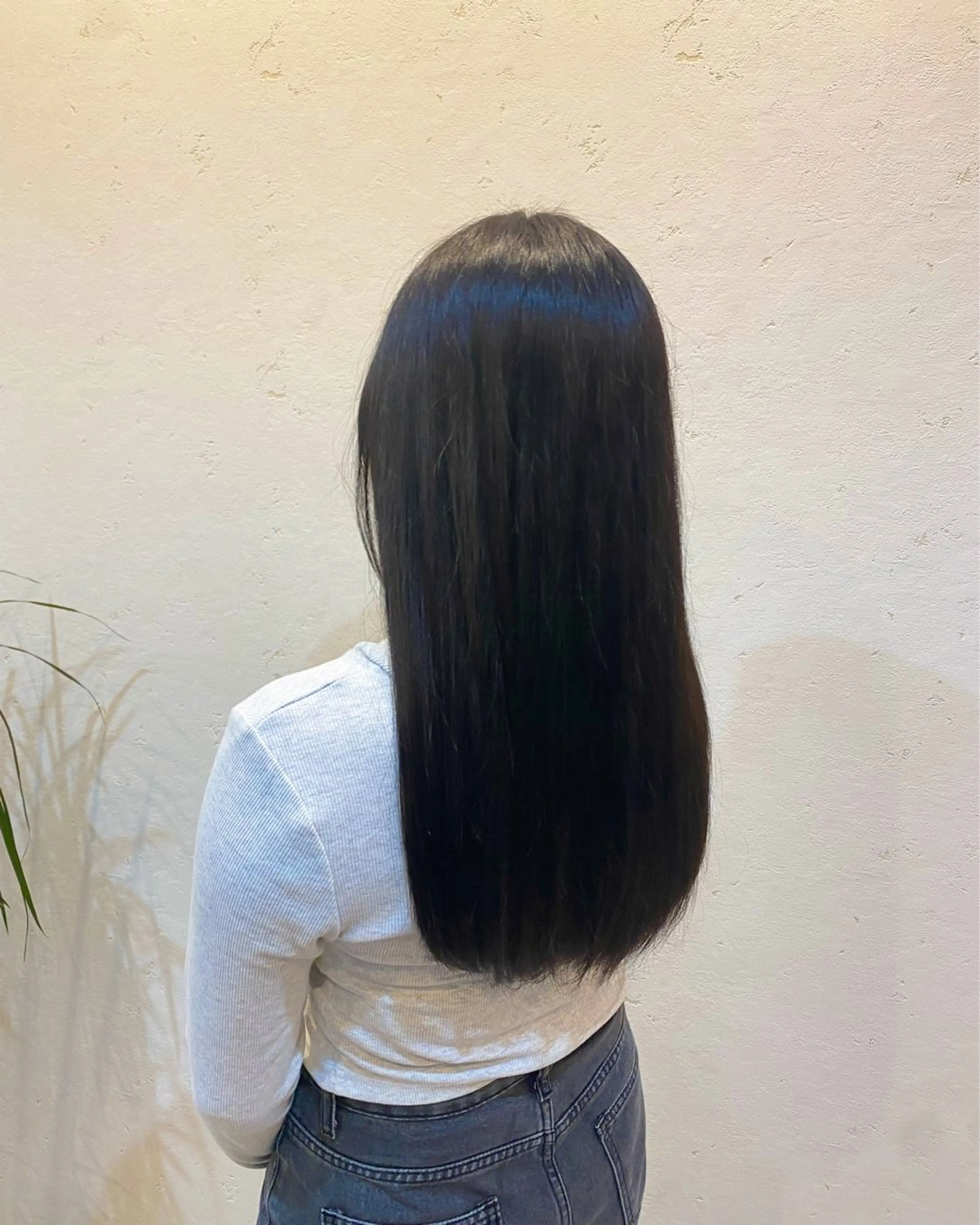 ロング カラー 佐々木 愛里のヘアスタイル