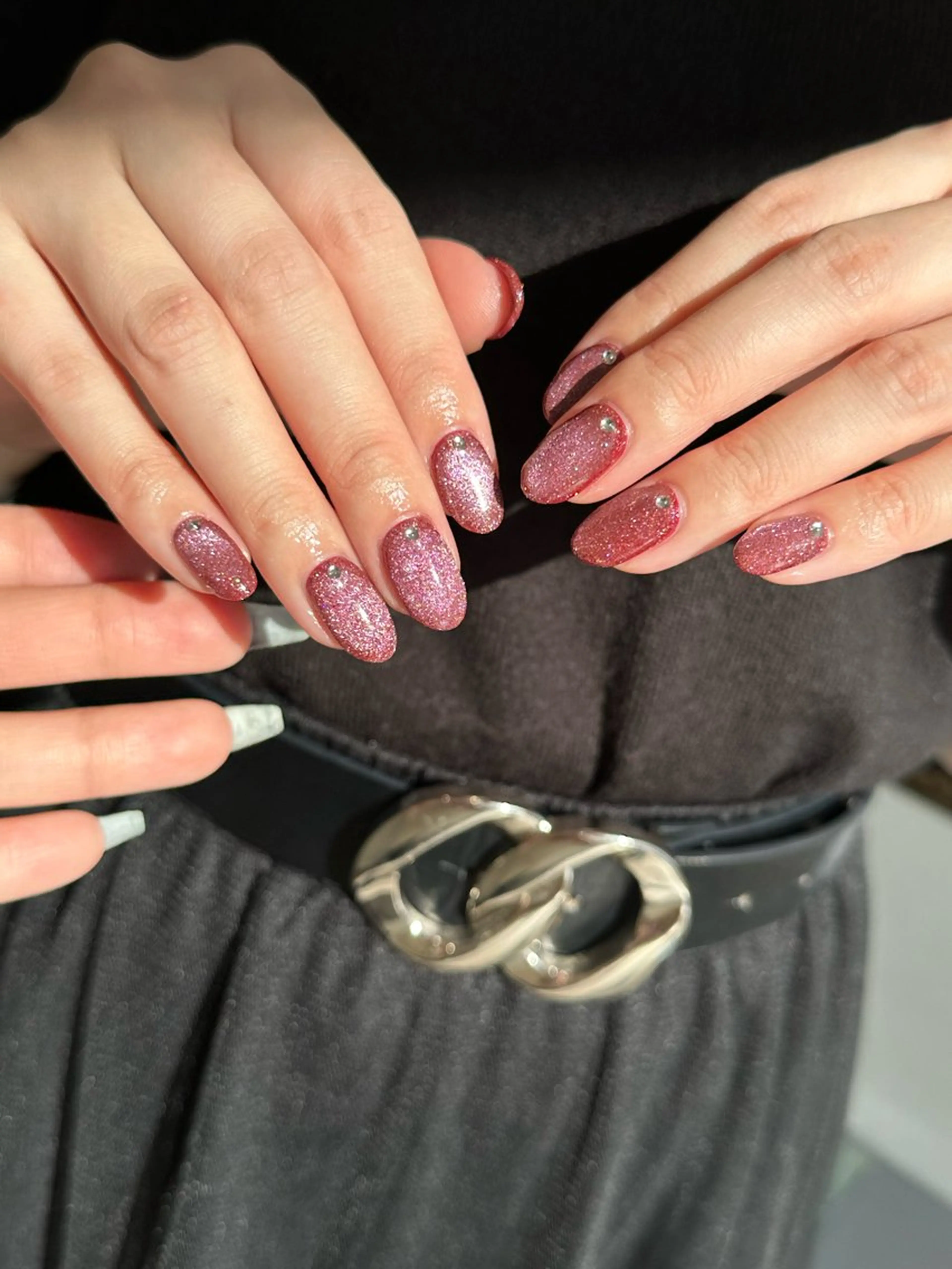 ネイル フラッシュネイル マグネットネイル Manami /熊谷ネイルのネイルデザイン