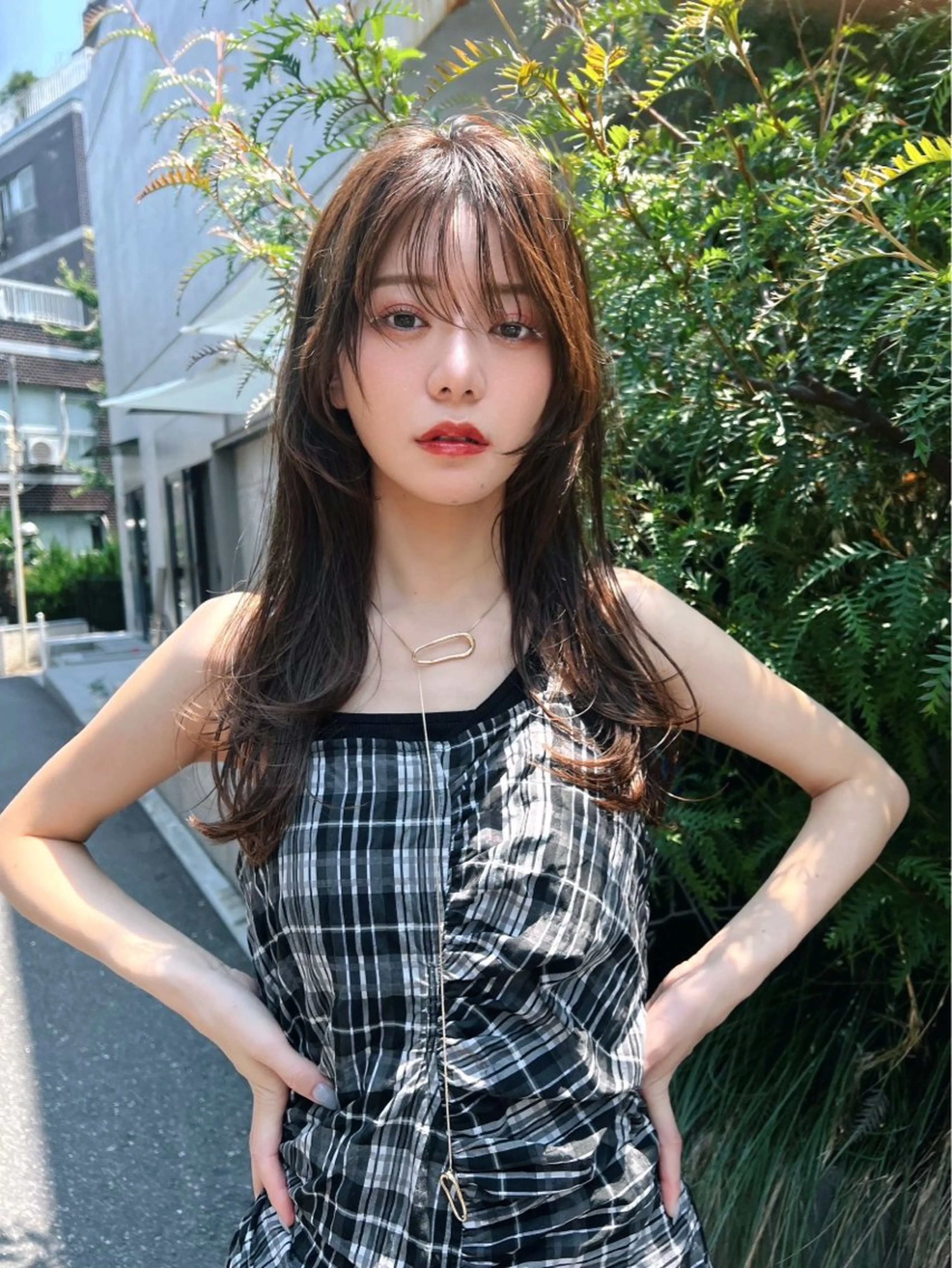 カラー 艶髪/レイヤーカット /髪質改善/清水のヘアスタイル