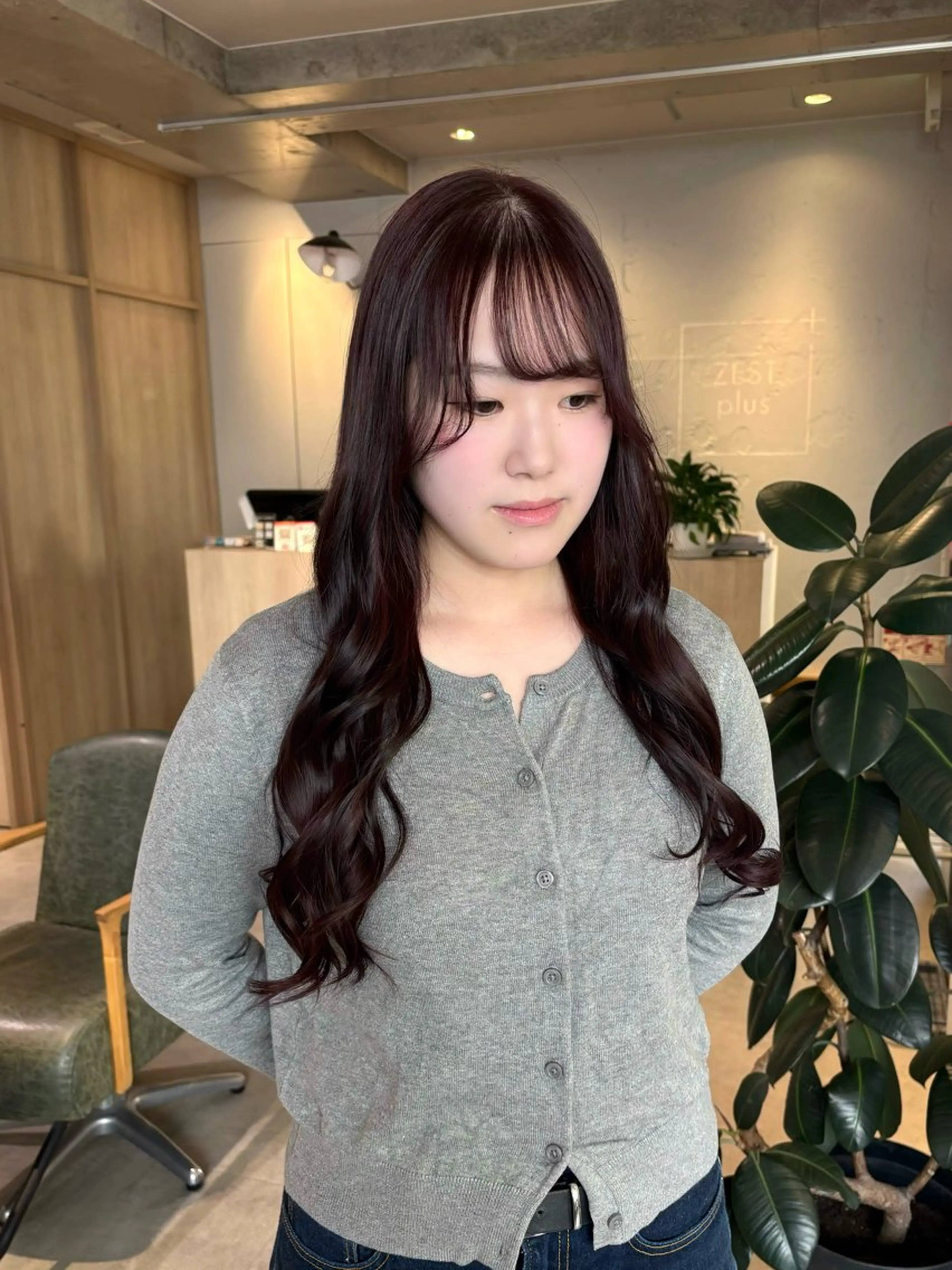 ロング カラー ヘアカラー りあの🎀 /暖色カラー🍒のヘアスタイル