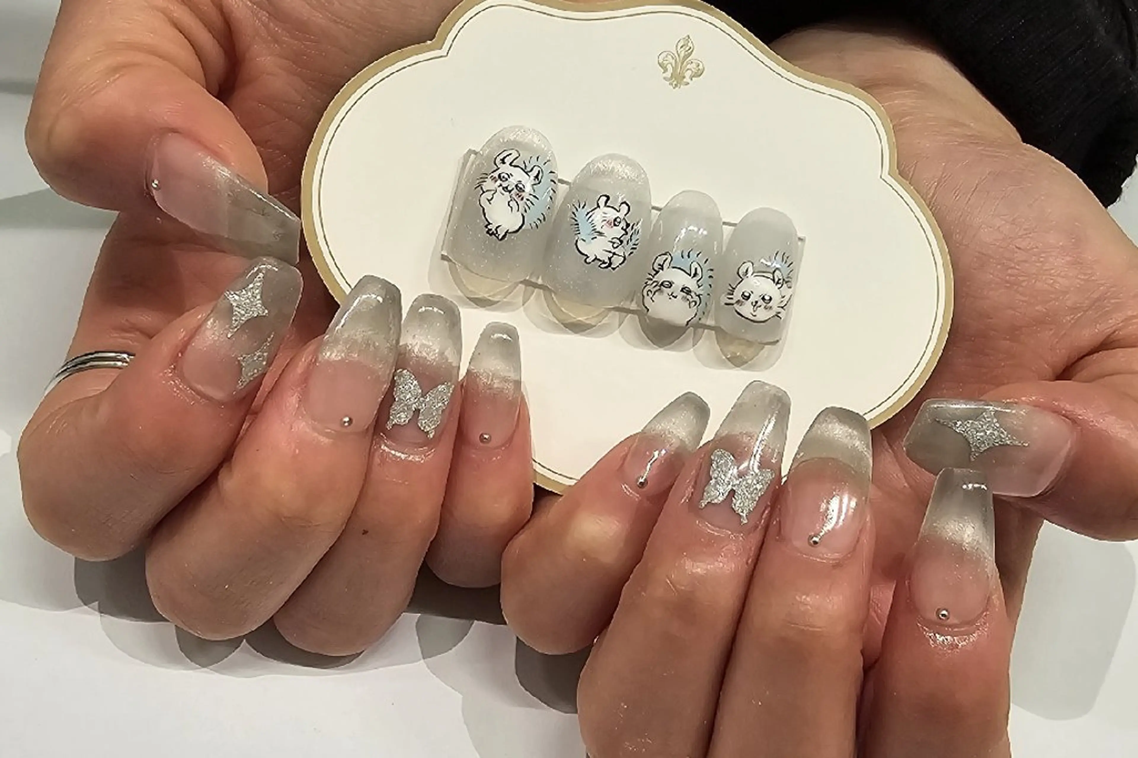 ネイル マグネットネイル ネイルチップ その他(ネイル) 鈴木 ゆいのネイルデザイン