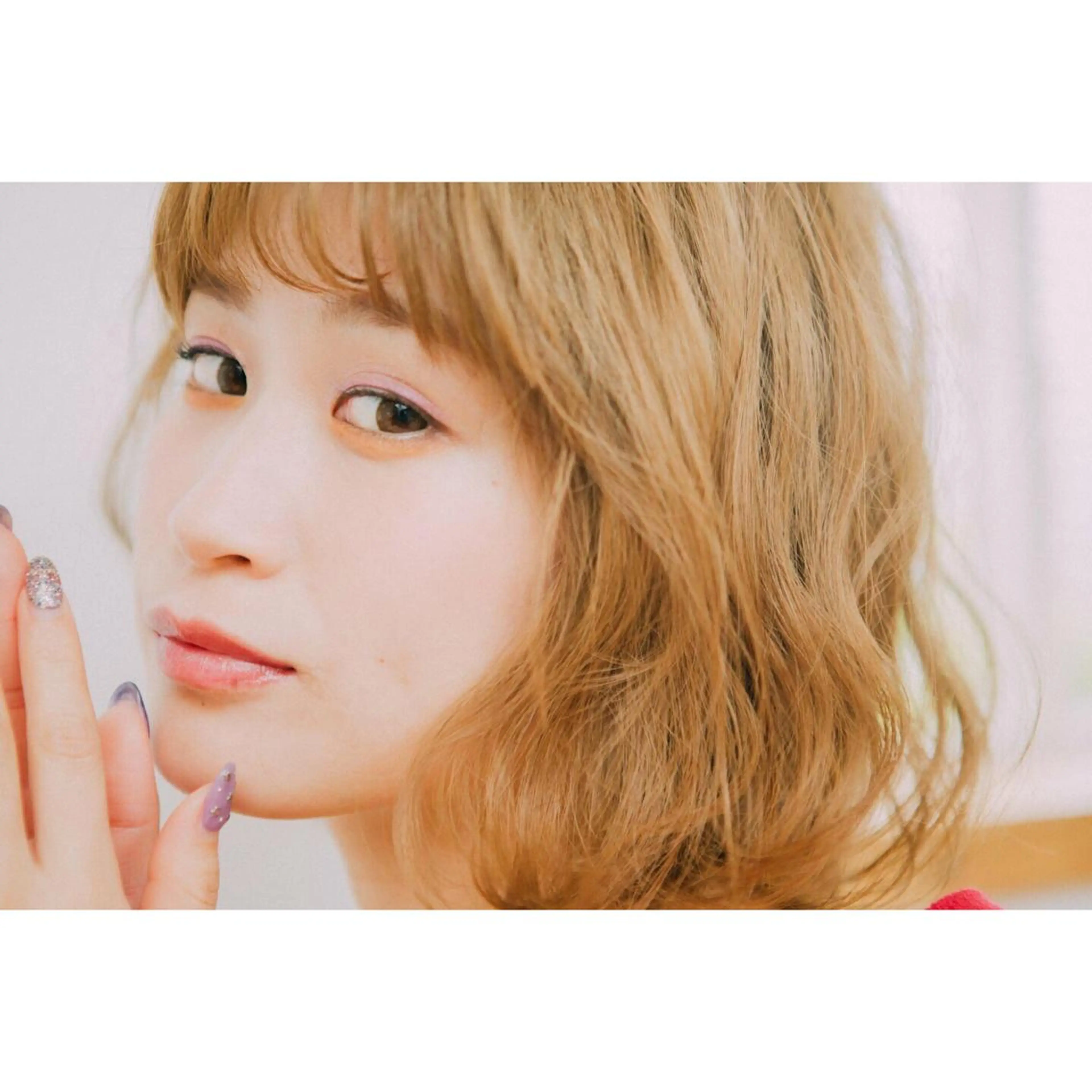 ミディアム カラー カット ヘアカラー (スタイリスト)牧 好美のヘアスタイル