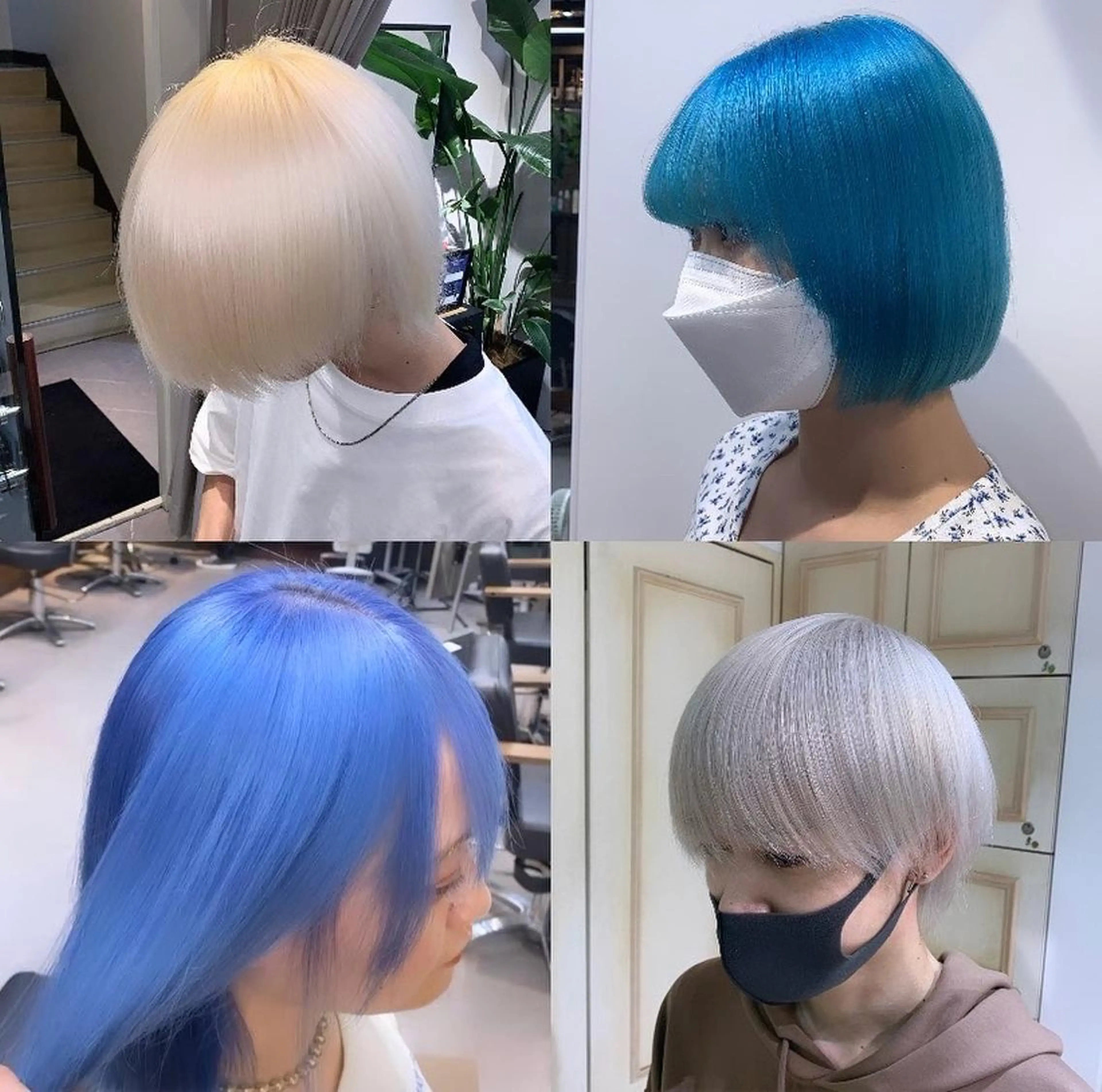 カラー ハイトーン職人 ♡中島凱人のヘアスタイル