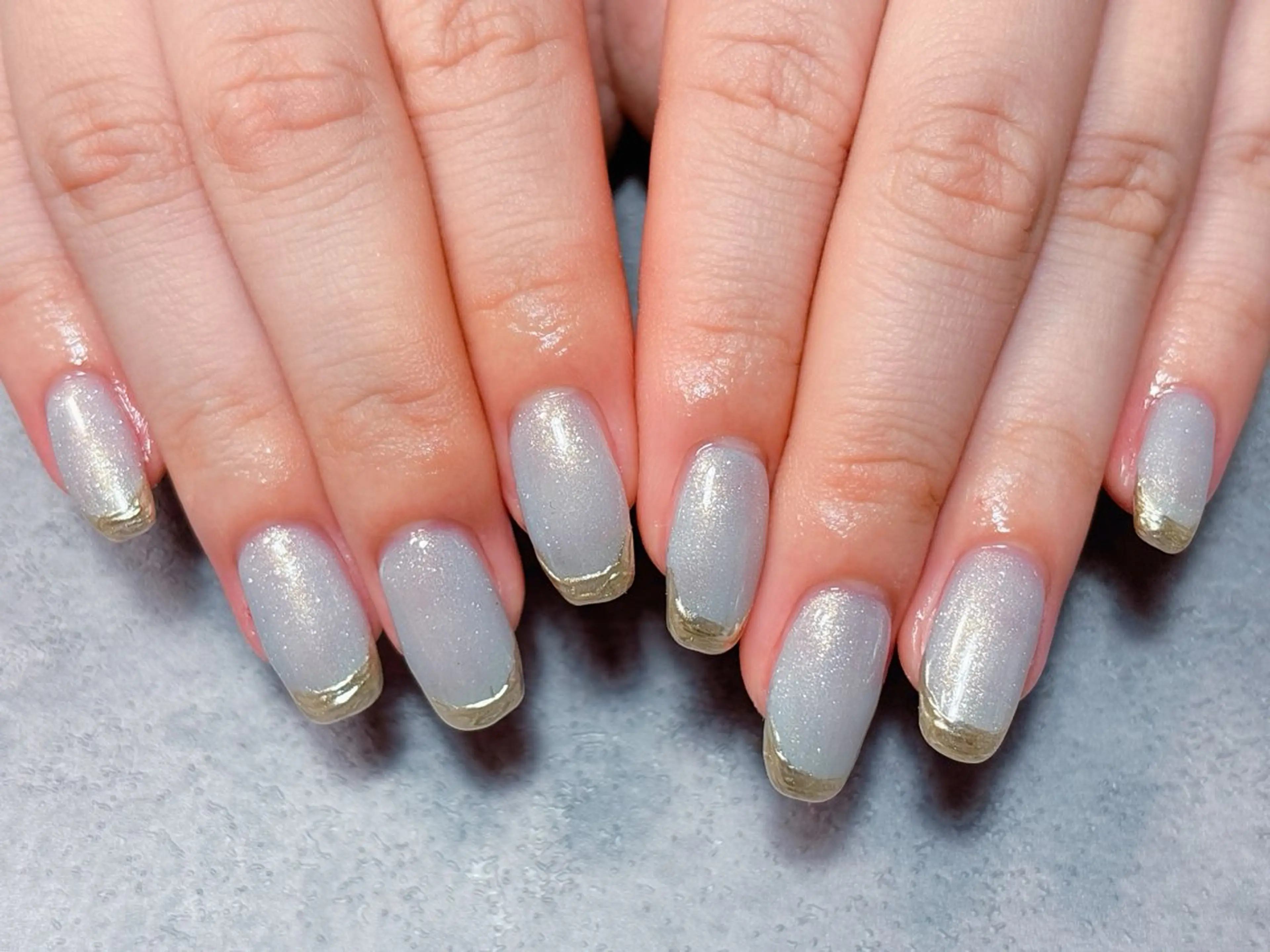 ネイル アートネイル ジェルネイル マグネットネイル パラジェル 冬ネイル ハンドネイル ハンドケア ゆ か_Nails💫のネイルデザイン