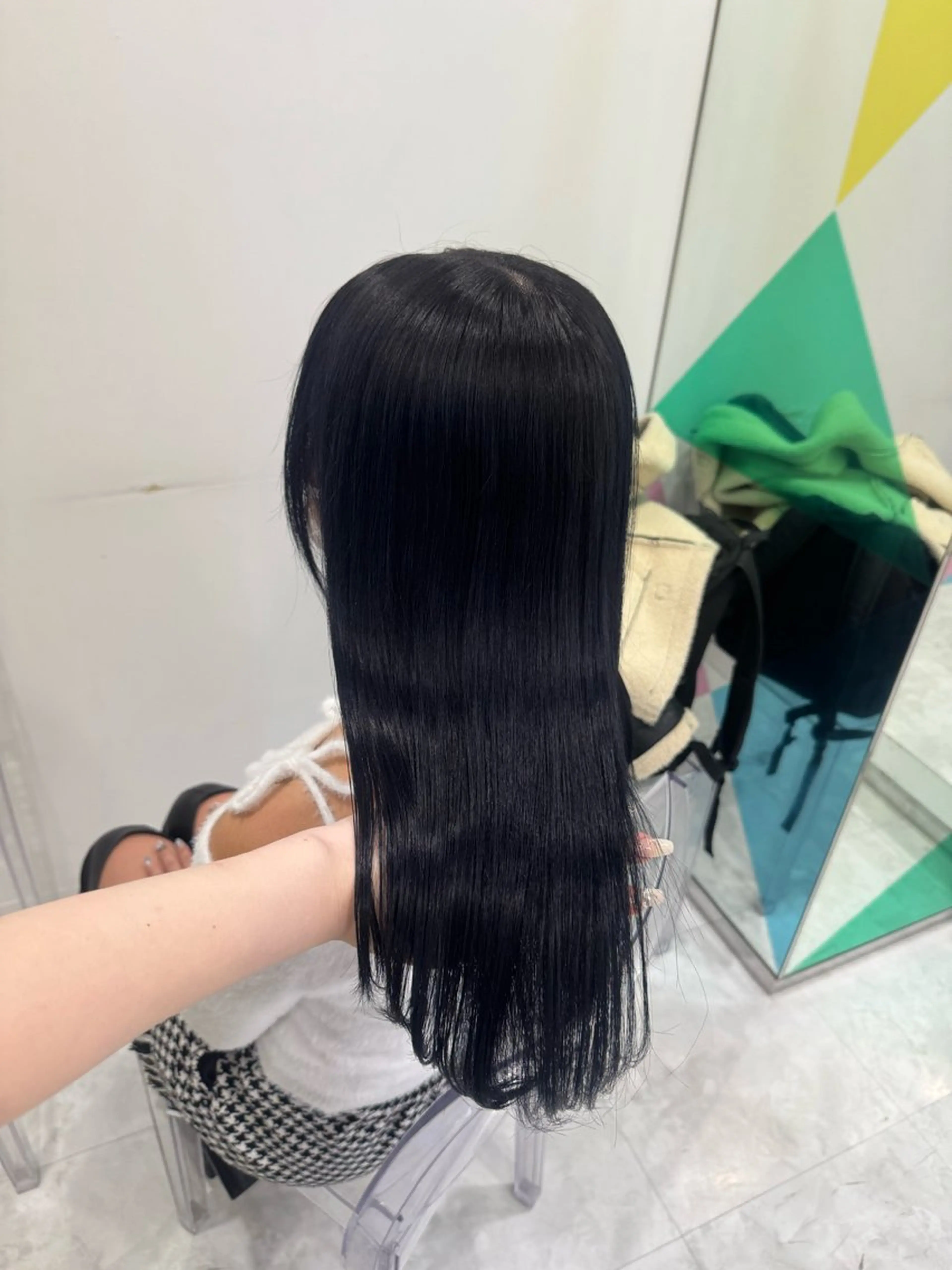 ロング カラー ヘアカラー ダメージレスハイ トーン💖kanonのヘアスタイル