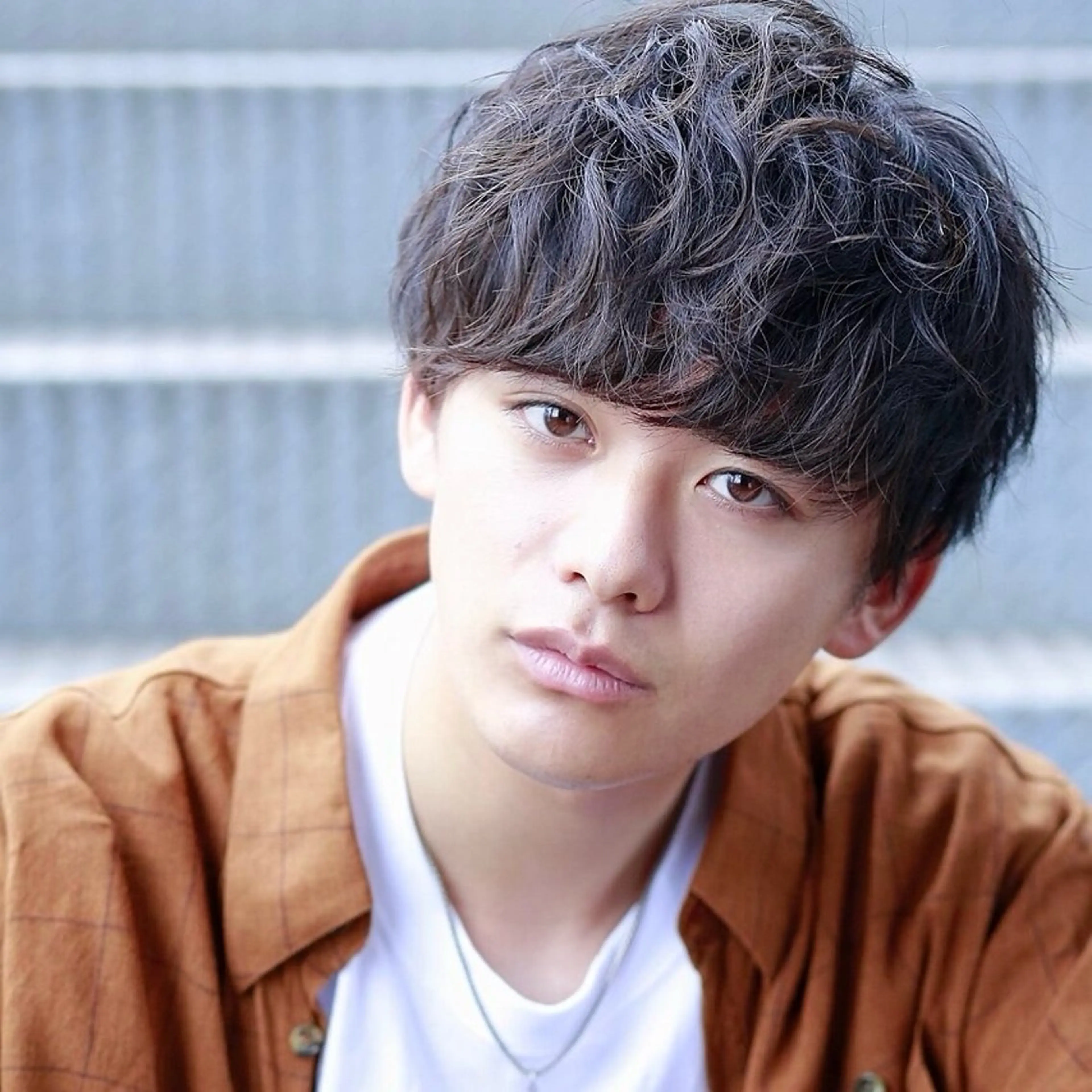 ショート パーマ メンズ カット パーマ ヘアセット 柏メンズ特化 THE3rdHAIRのヘアスタイル