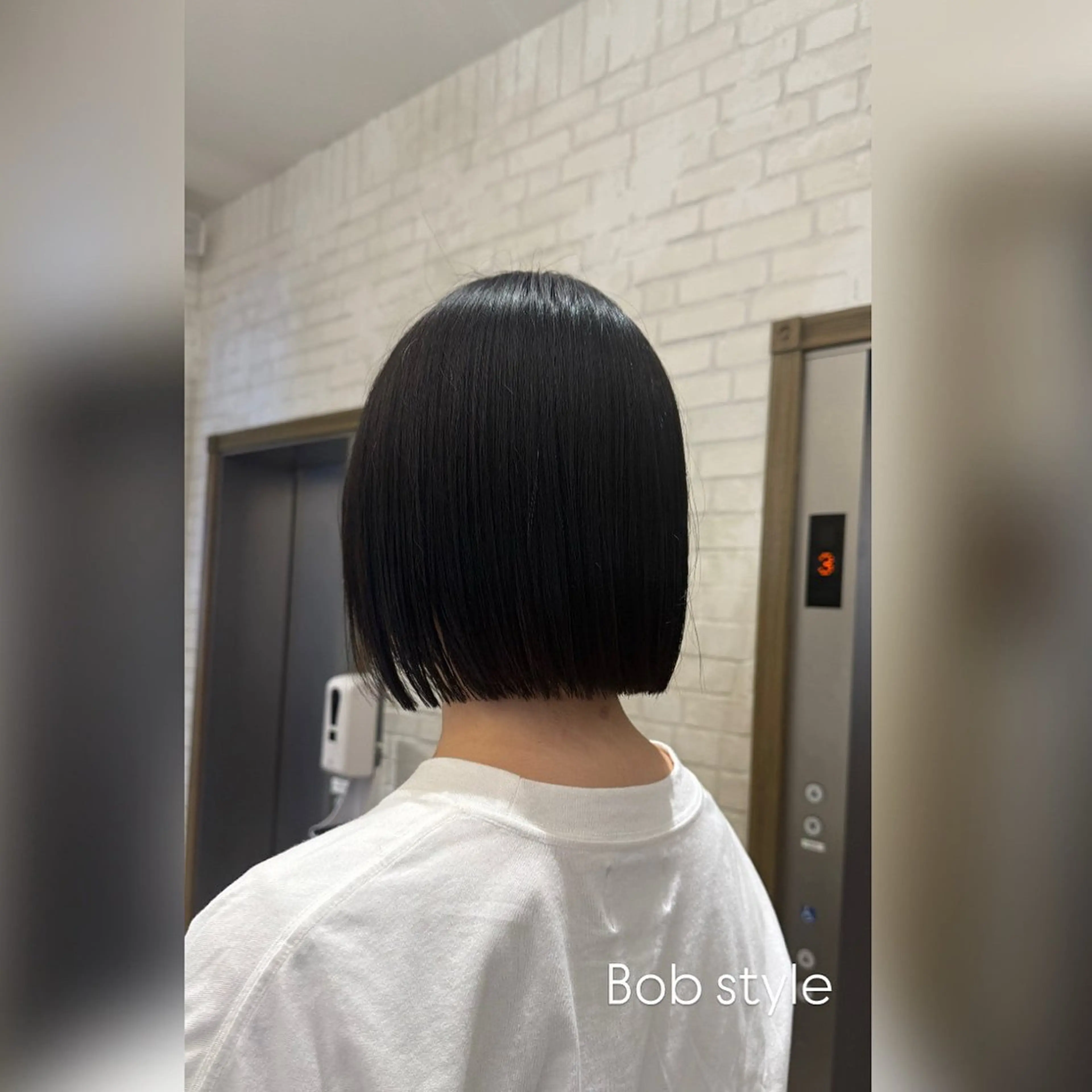 ミディアム 高橋 奏のヘアスタイル