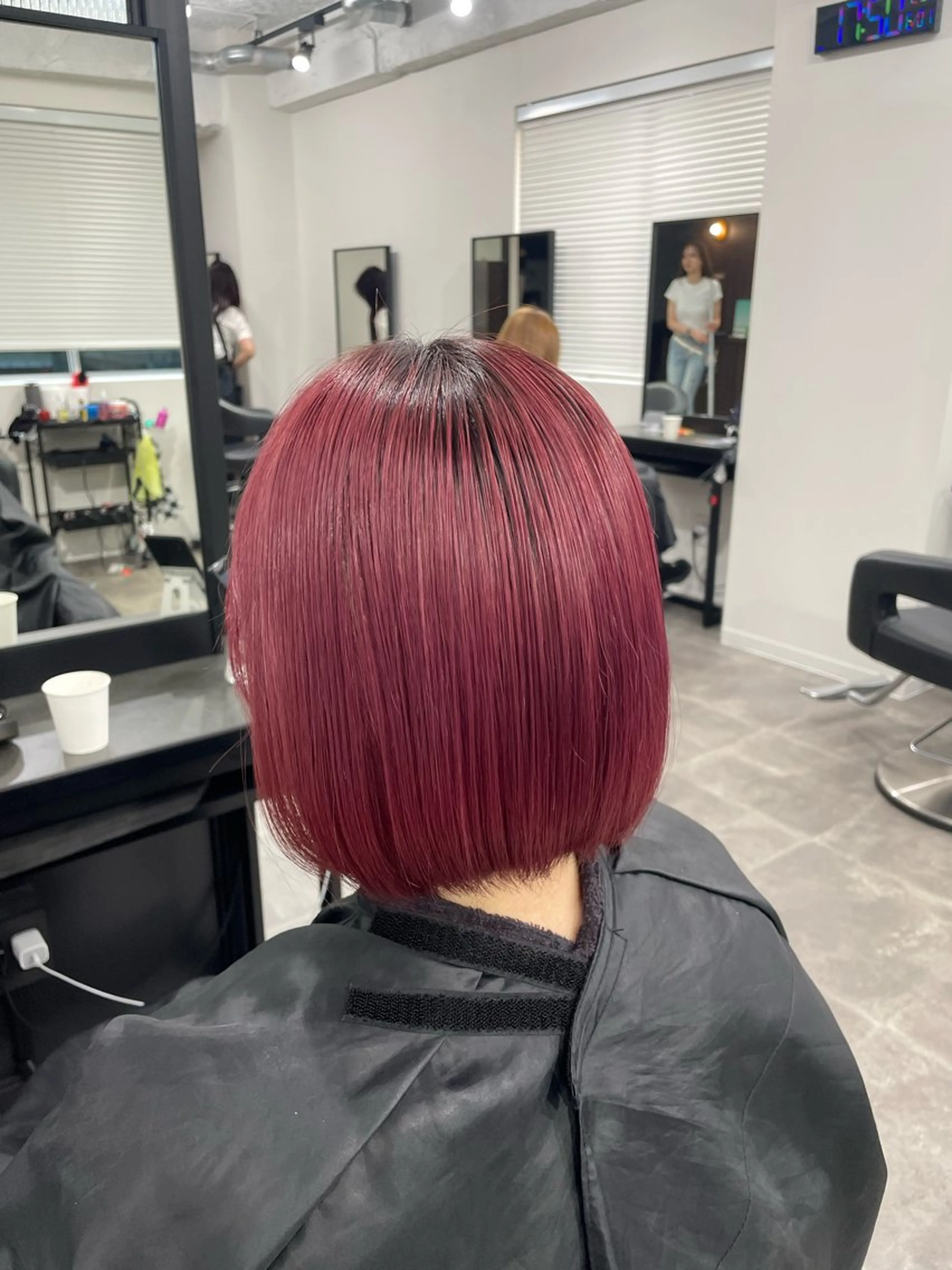 ミディアム カラー 🎀暖色/ラベンダー /paru🤍のヘアスタイル