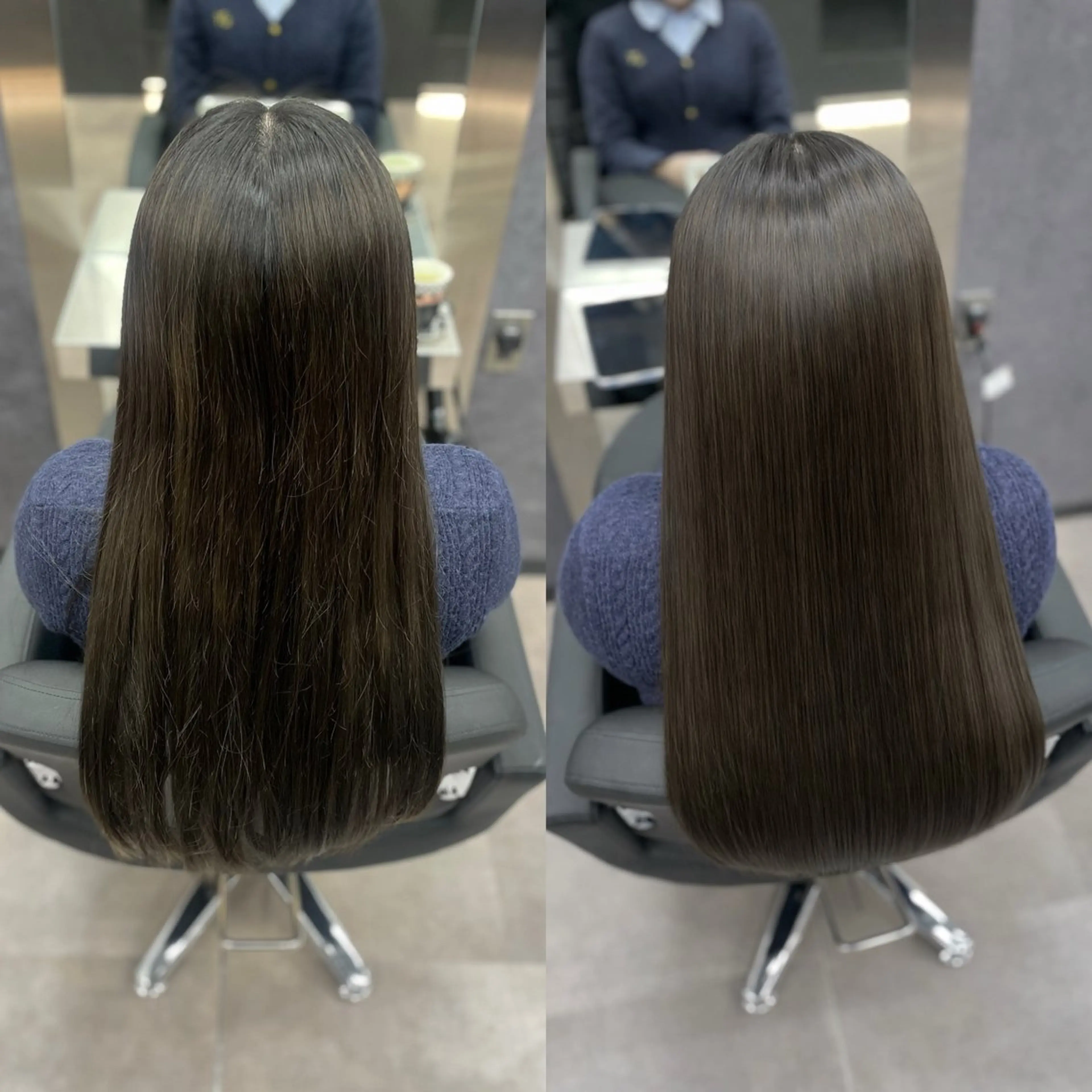 ロング カット ヘアカラー トリートメント CYNTHIADUE 店長｜ IRISUのヘアスタイル