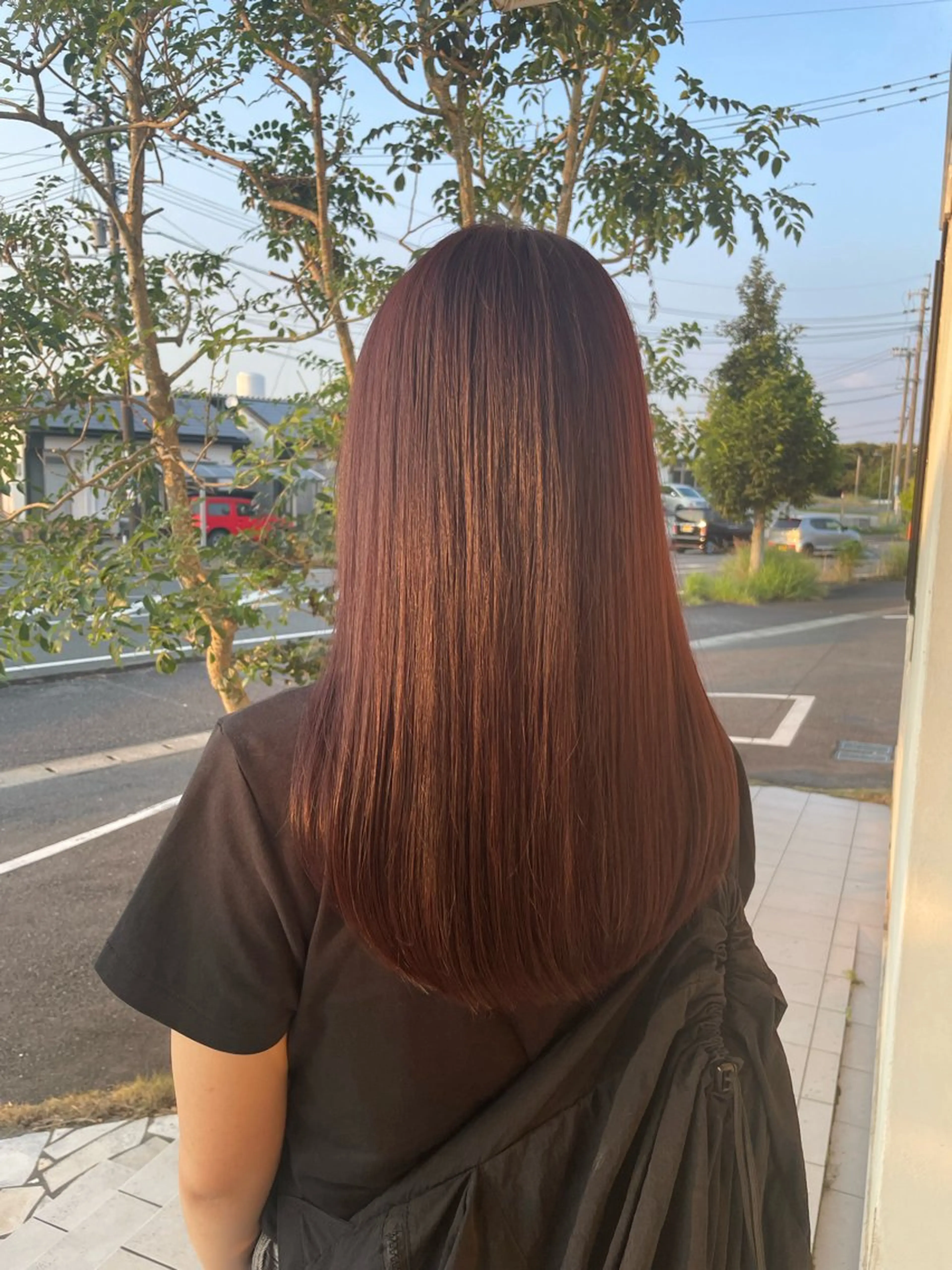カット💇‍♀️➕ワンカラー（ブリーチなし）🌸➕Aujua 2step トリートメント💖の写真