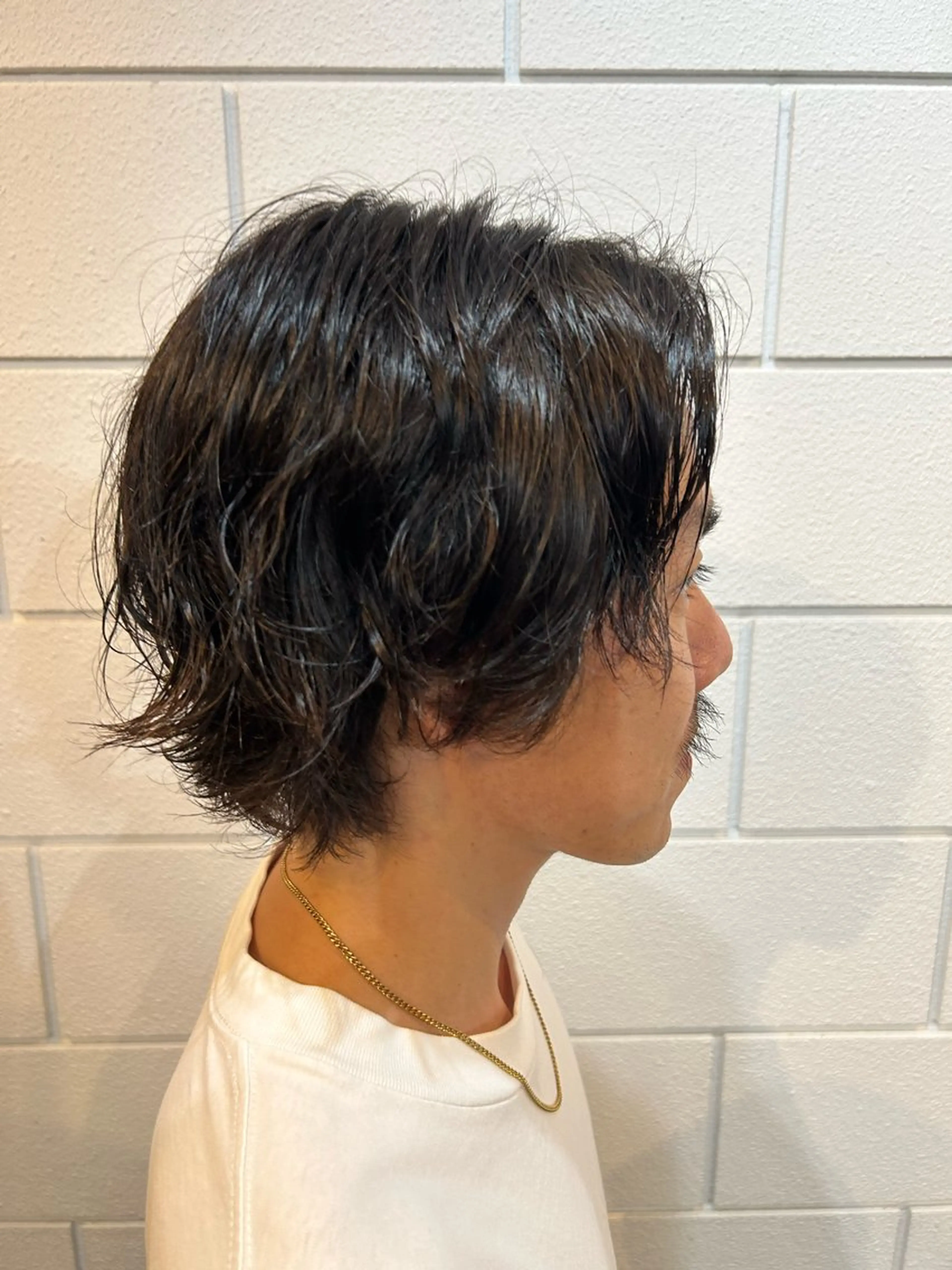 パーマ メンズ 相澤 拳のヘアスタイル