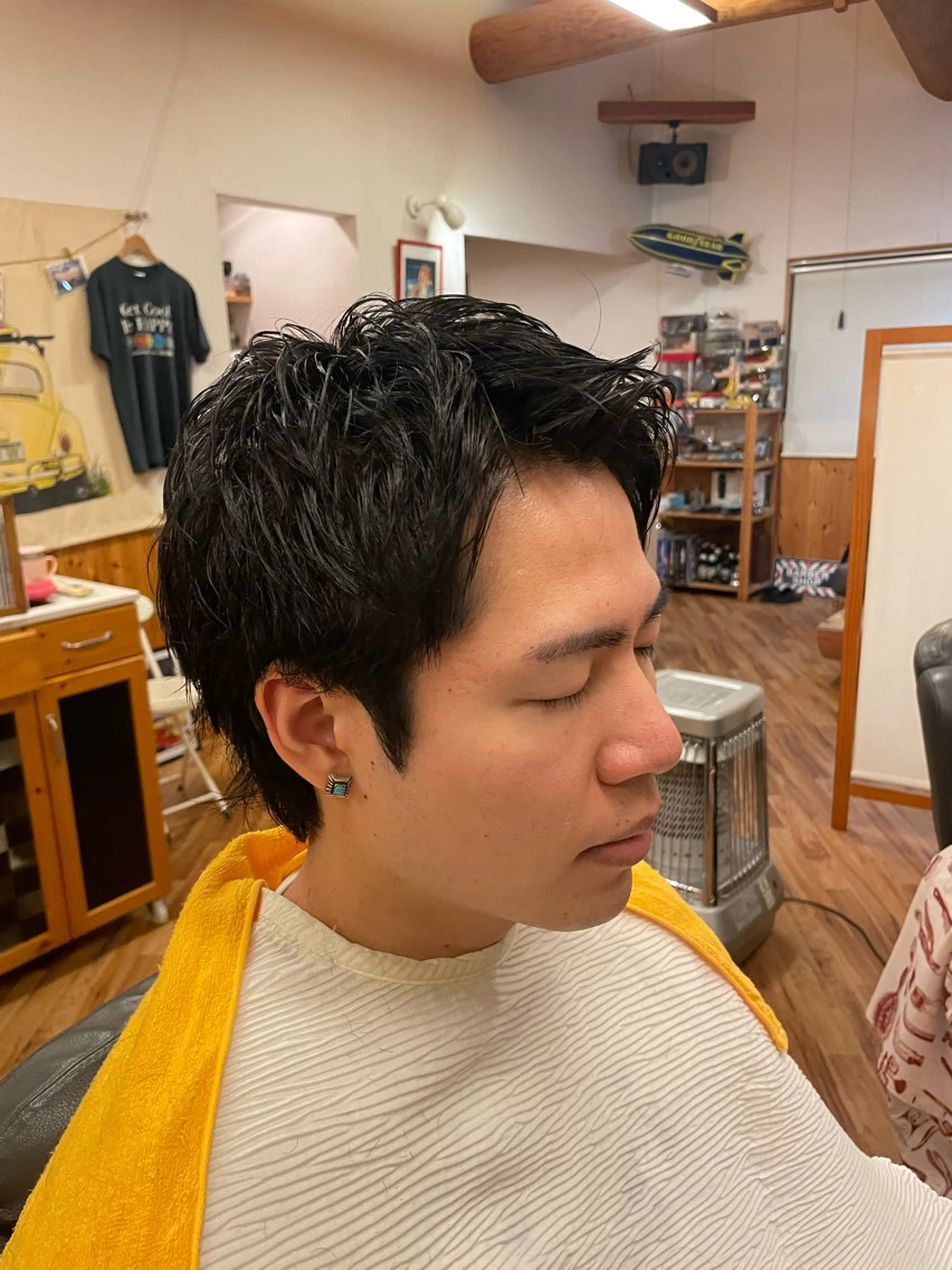 ショート メンズ スパイキーショート ショートヘア 西沢 良彌のヘアスタイル