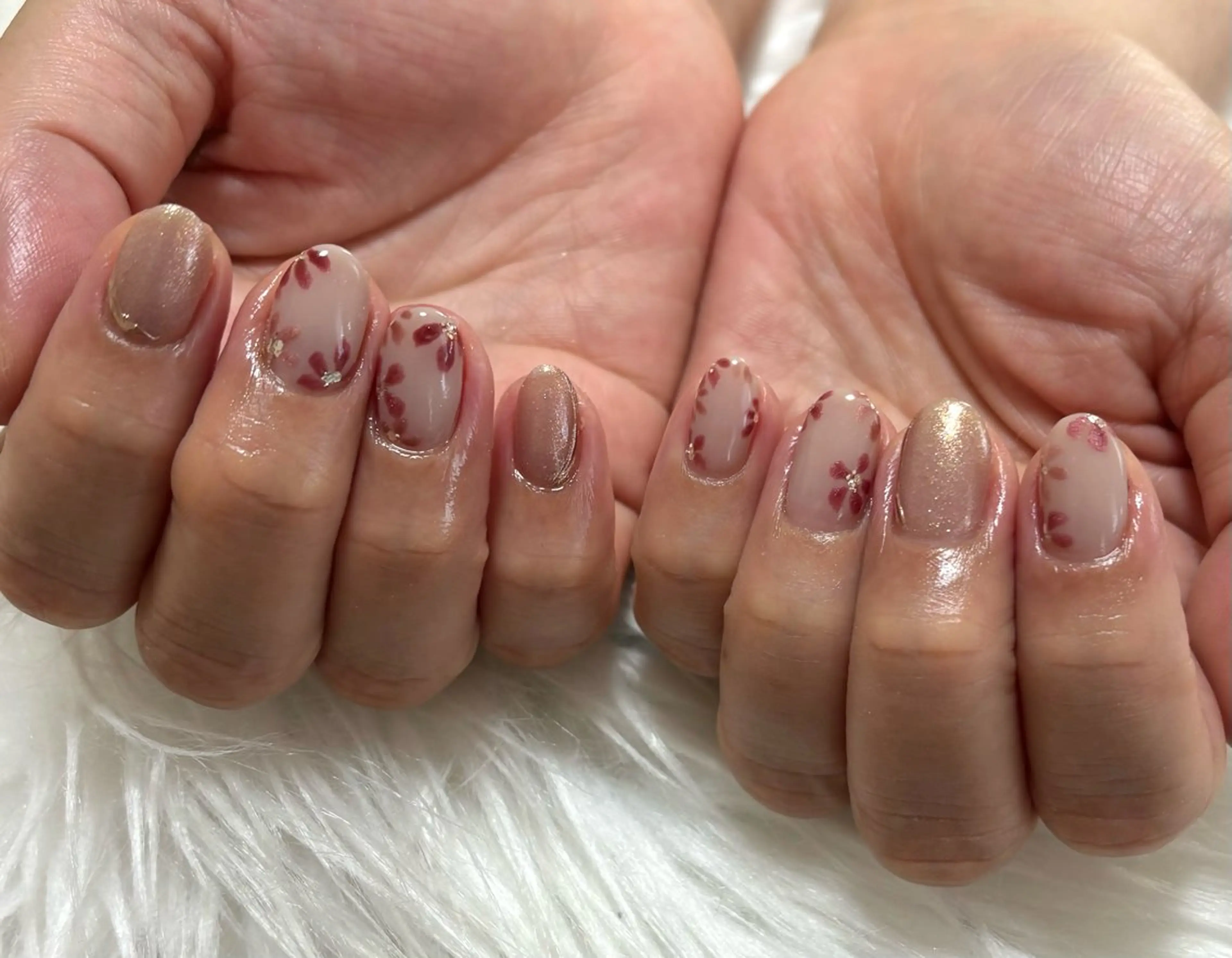 ネイル ハンドネイル nail salon HIRUKANAのネイルデザイン