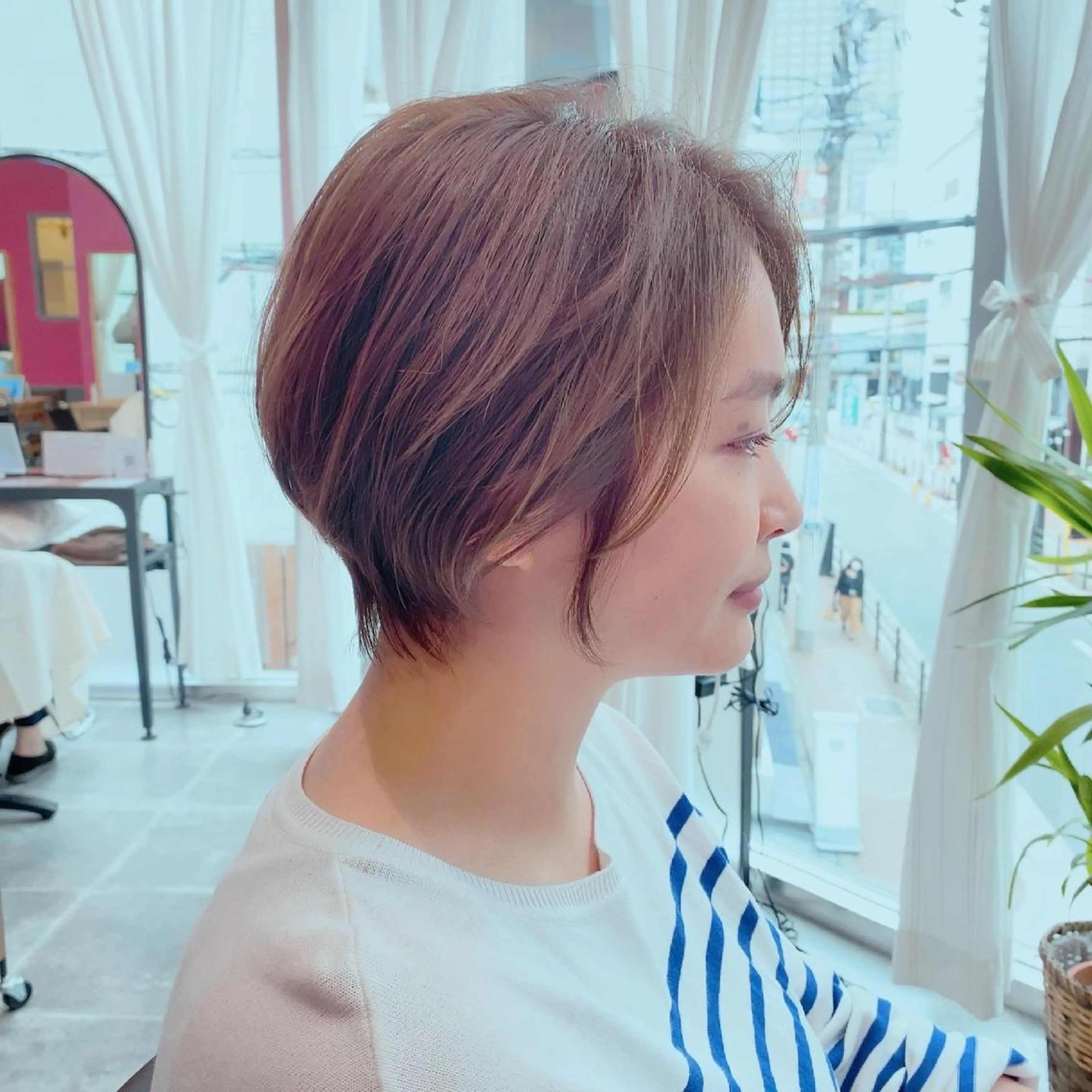 ショート ON_fleek所属・藤本 祥実のヘアスタイル