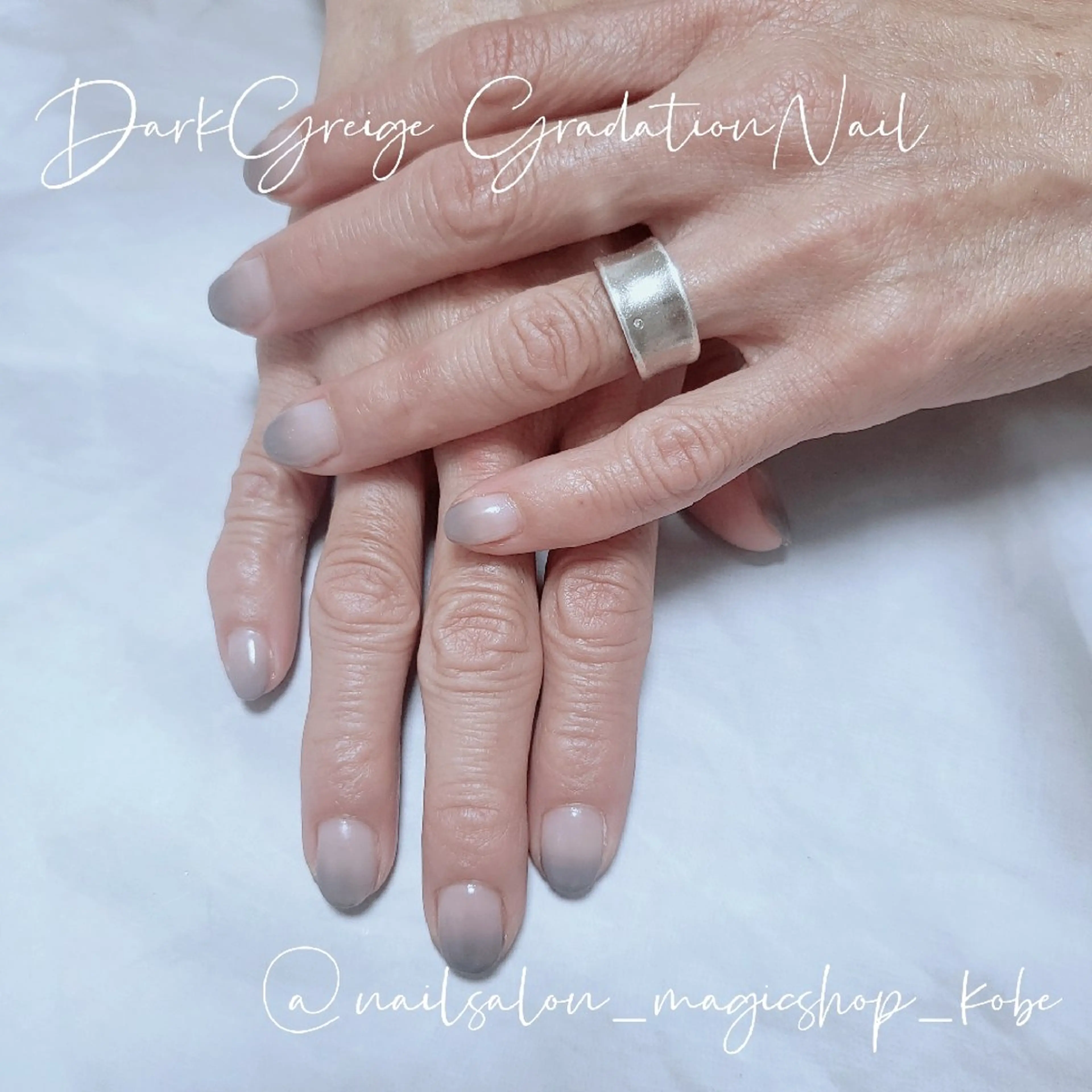 ネイル ジェルネイル グラデーション ソフトジェル ハンドネイル Nailsalon MagicShopのネイルデザイン