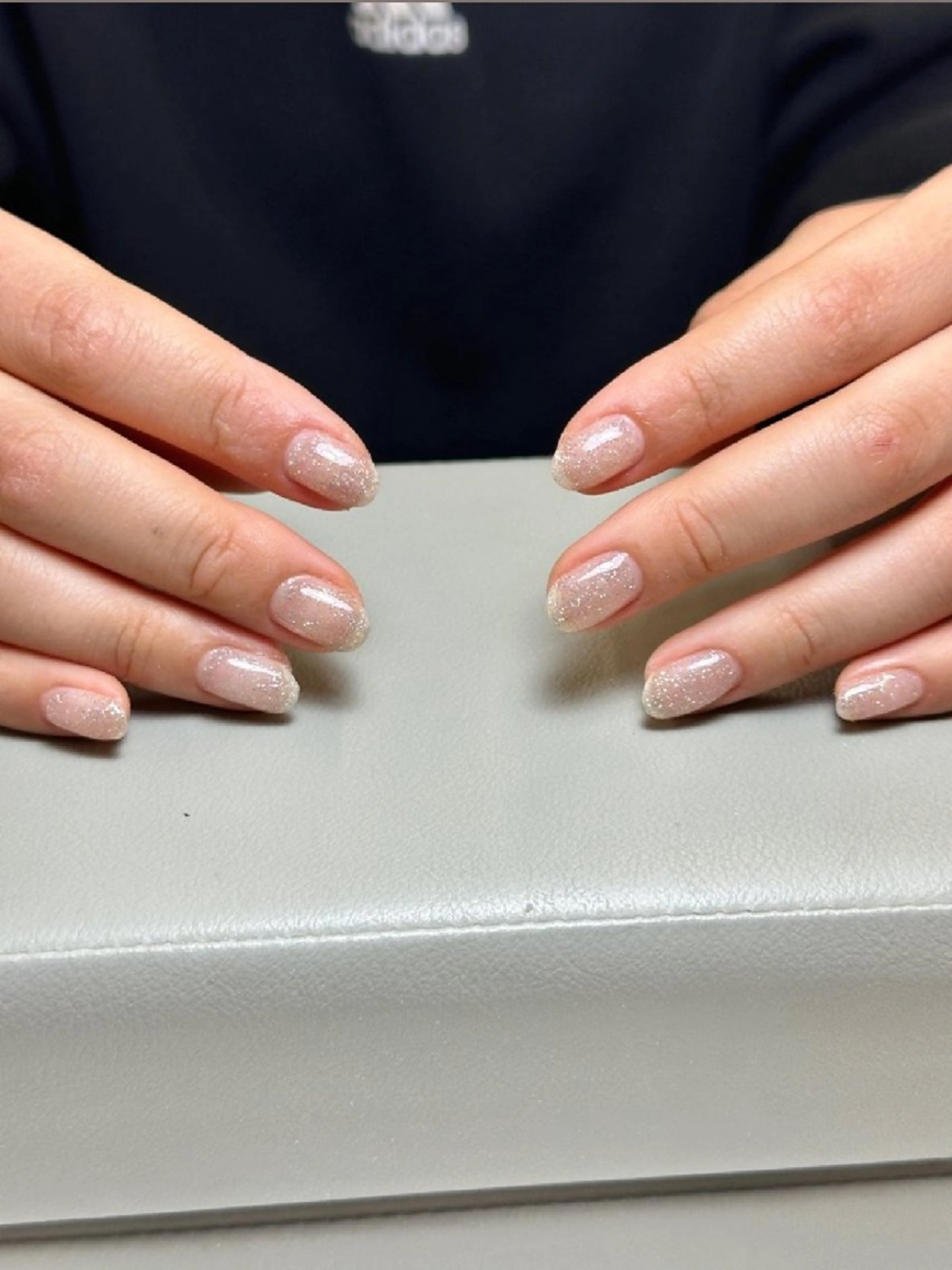 ネイル チークネイル フットネイル フレンチネイル ジェルネイル ガラスフレンチ ハンドネイル ル ナのネイルデザイン